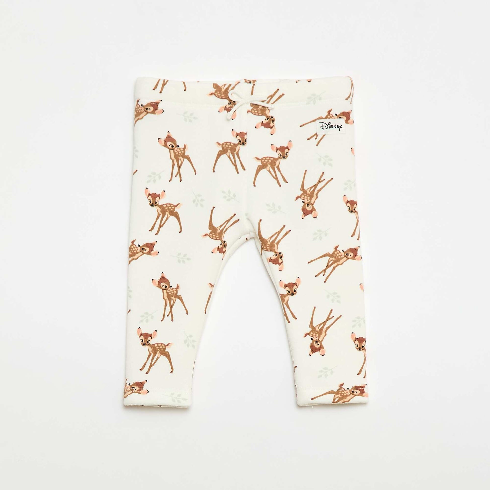 Pantalon en molleton 'Bambi' BLANC