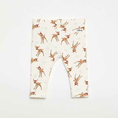 Pantalon en molleton 'Bambi' BLANC