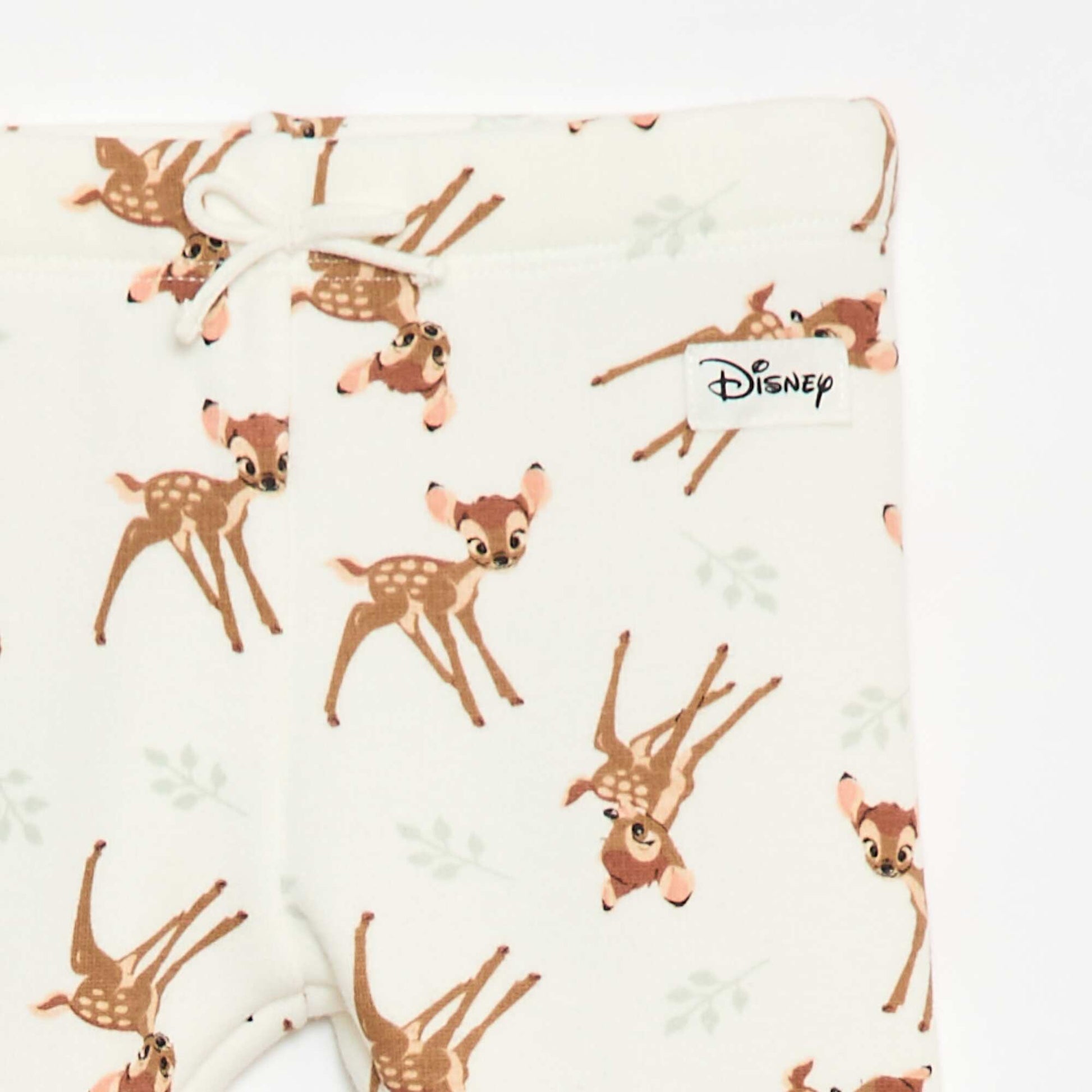 Pantalon en molleton 'Bambi' BLANC
