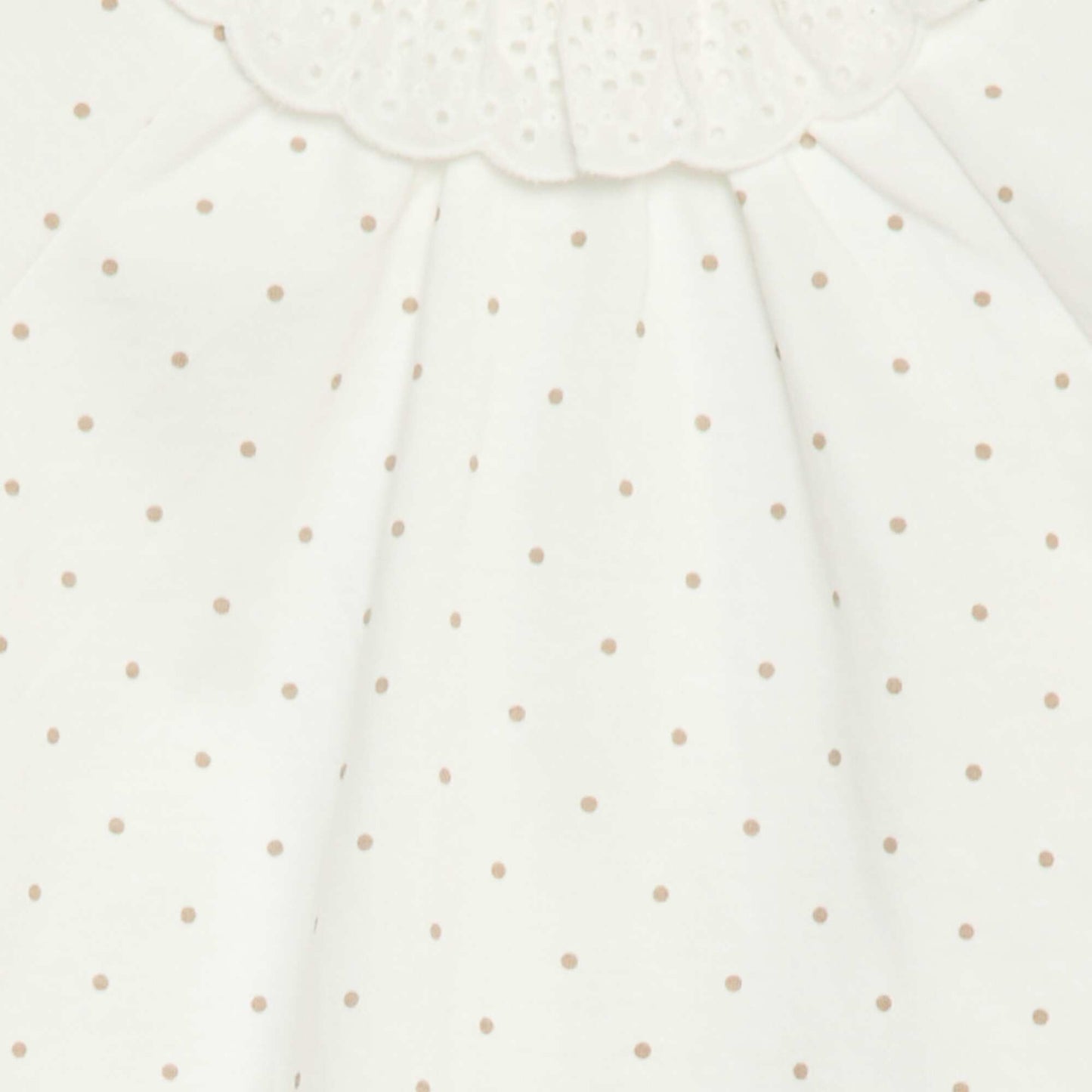 Ensemble court en voile de coton et lin mélangé - 2 pièces BLANC