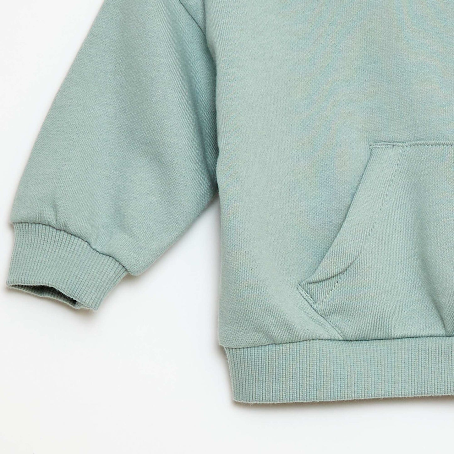 Ensemble sweat à capuche + jogging monochrome - 2 pièces BLEU