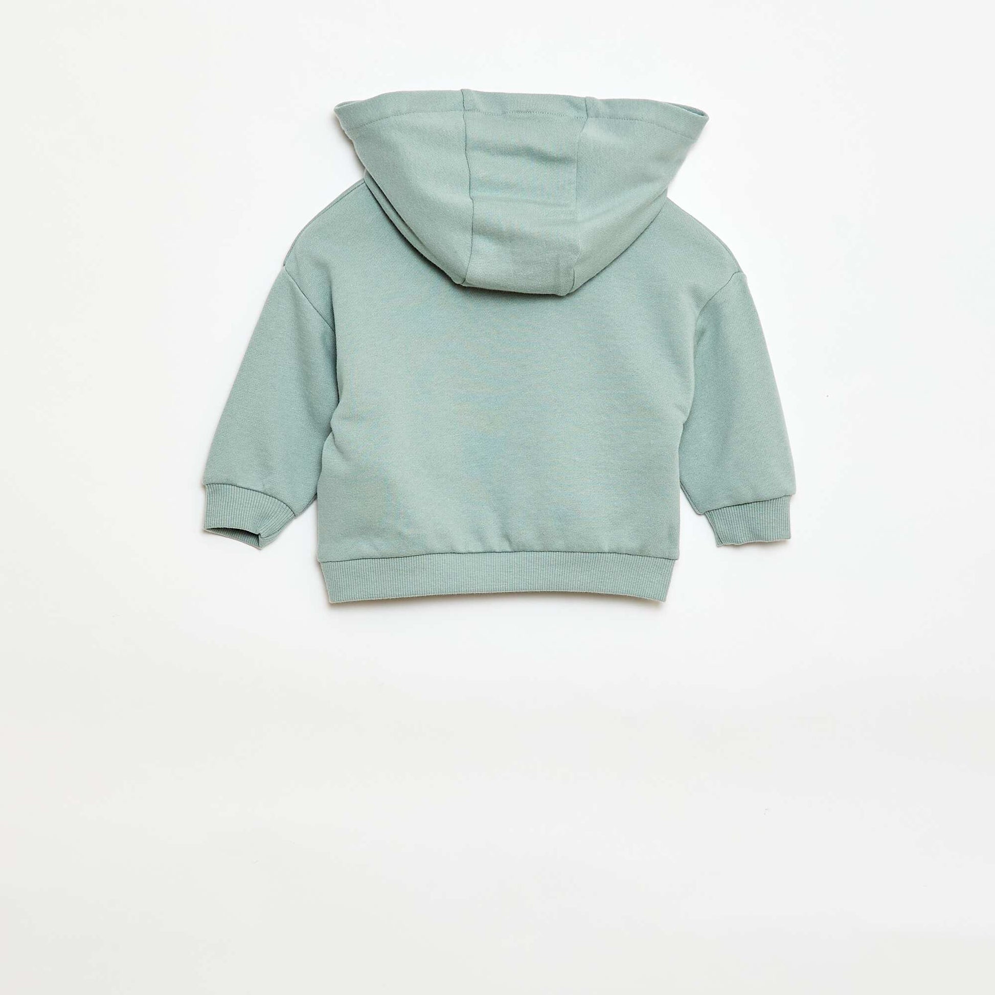 Ensemble sweat à capuche + jogging monochrome - 2 pièces BLEU