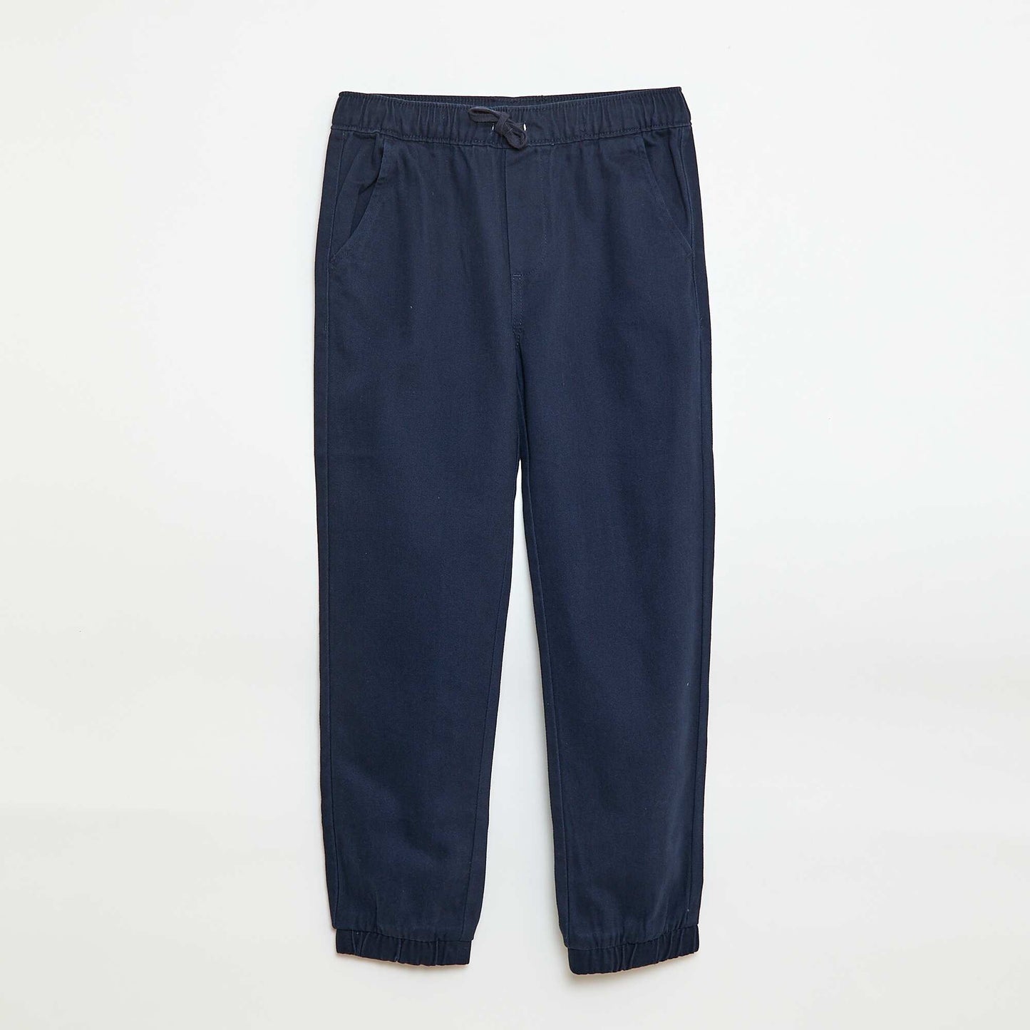 Pantalon style jogger BLEU MARINE