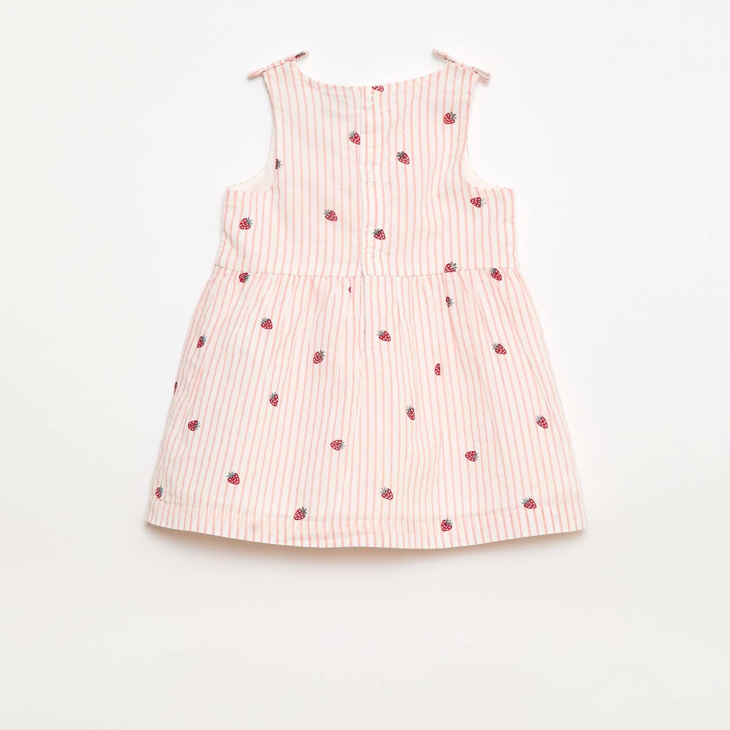 Robe coupe évasée sans manches ROSE