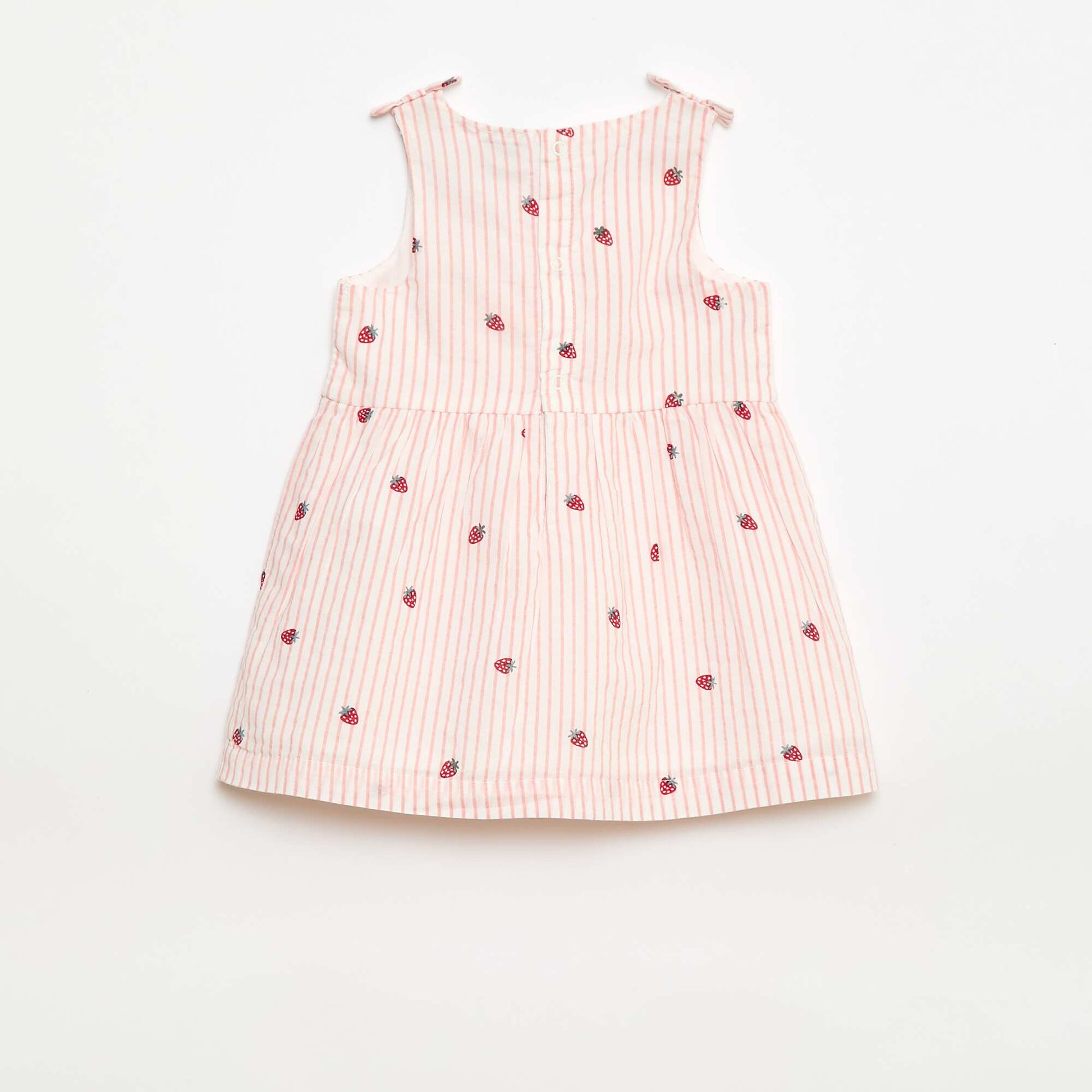 Robe coupe évasée sans manches ROSE