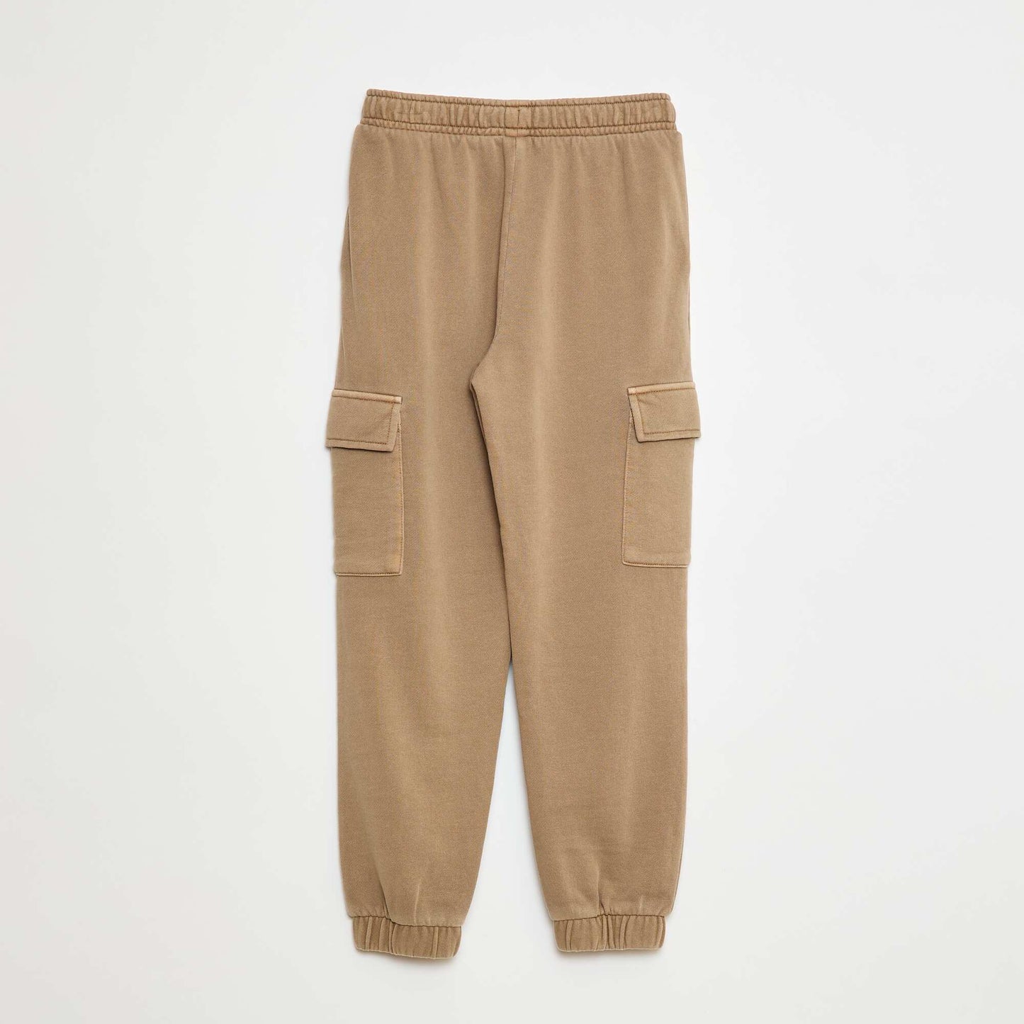 Jogging multipoches en molleton léger BEIGE