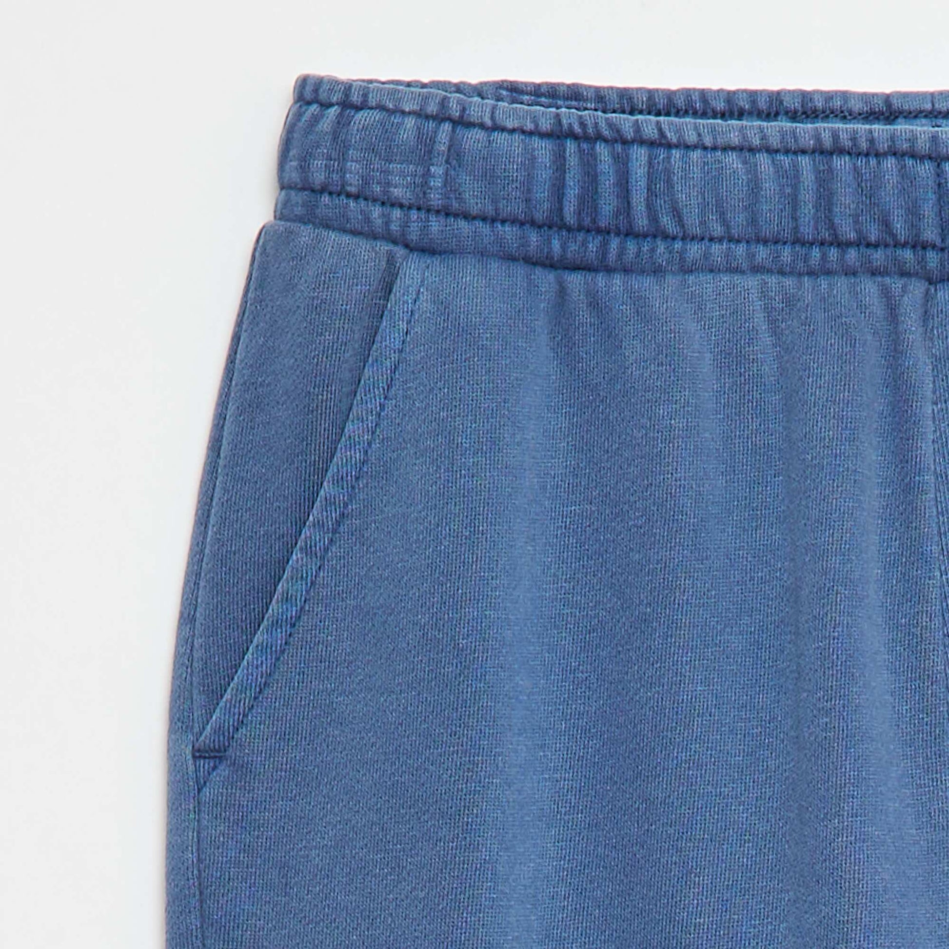 Jogging multipoches en molleton léger BLEU