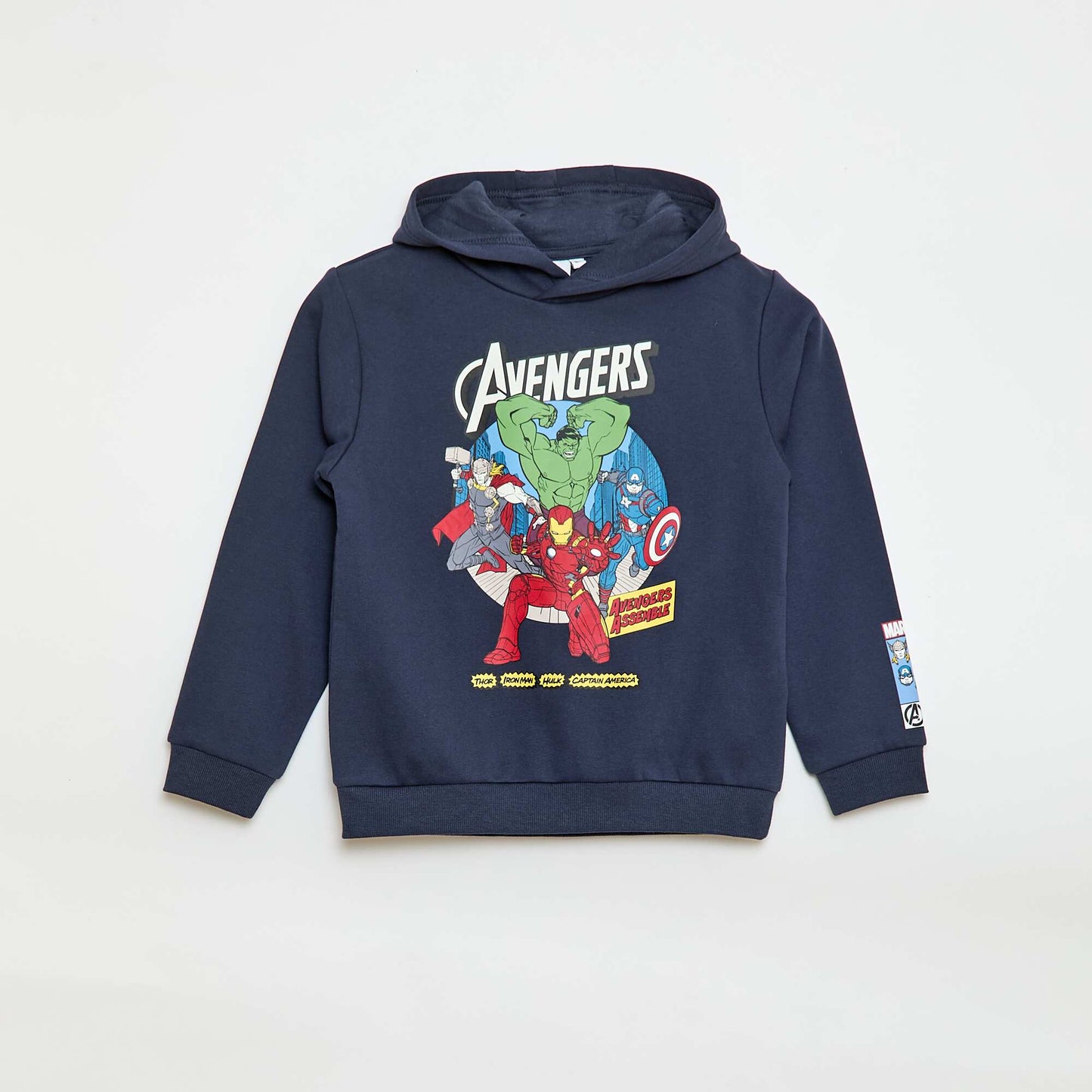 Sweat à capuche 'Avengers' BLEU