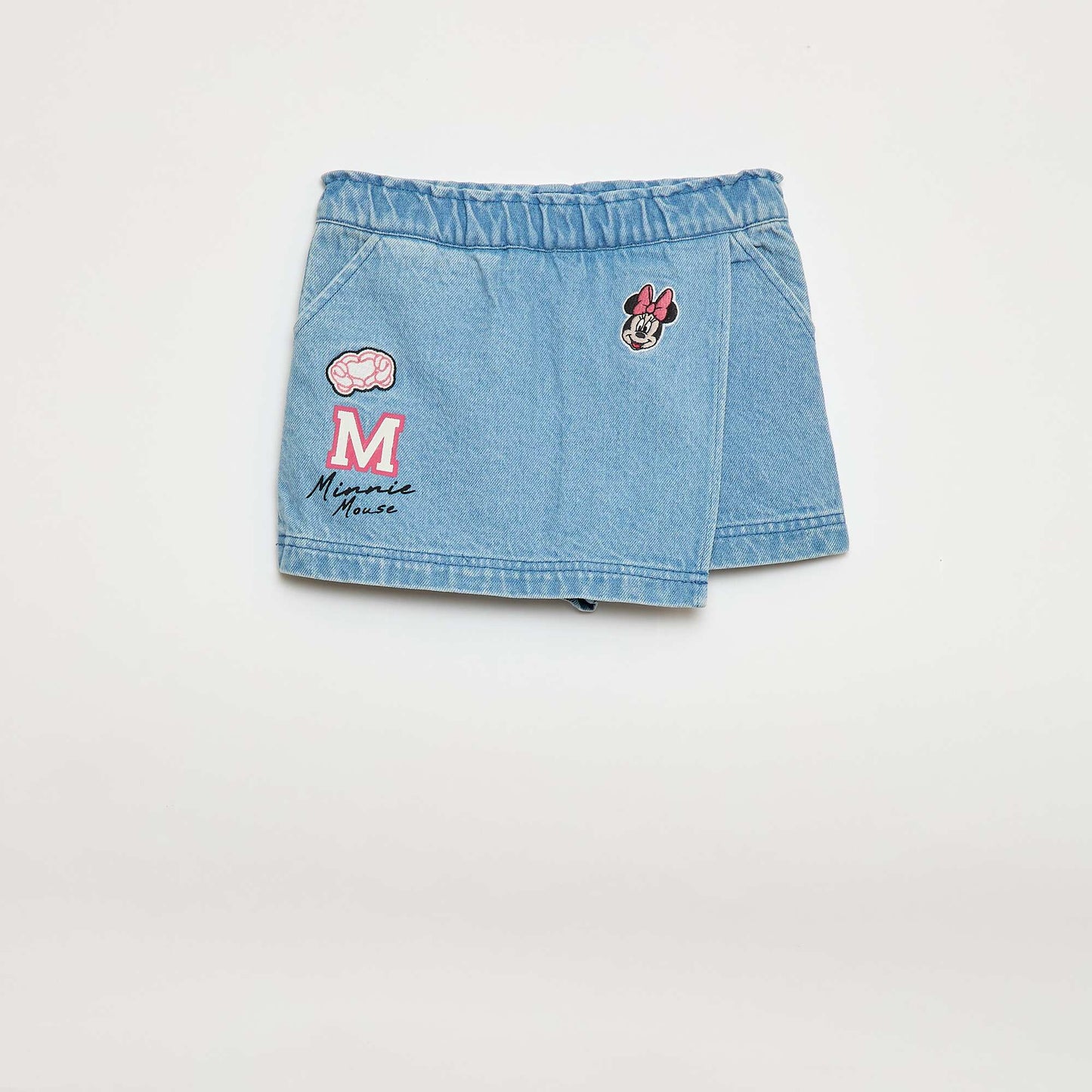 Jupe-short en jean 'Minnie' 'Disney' BLEU