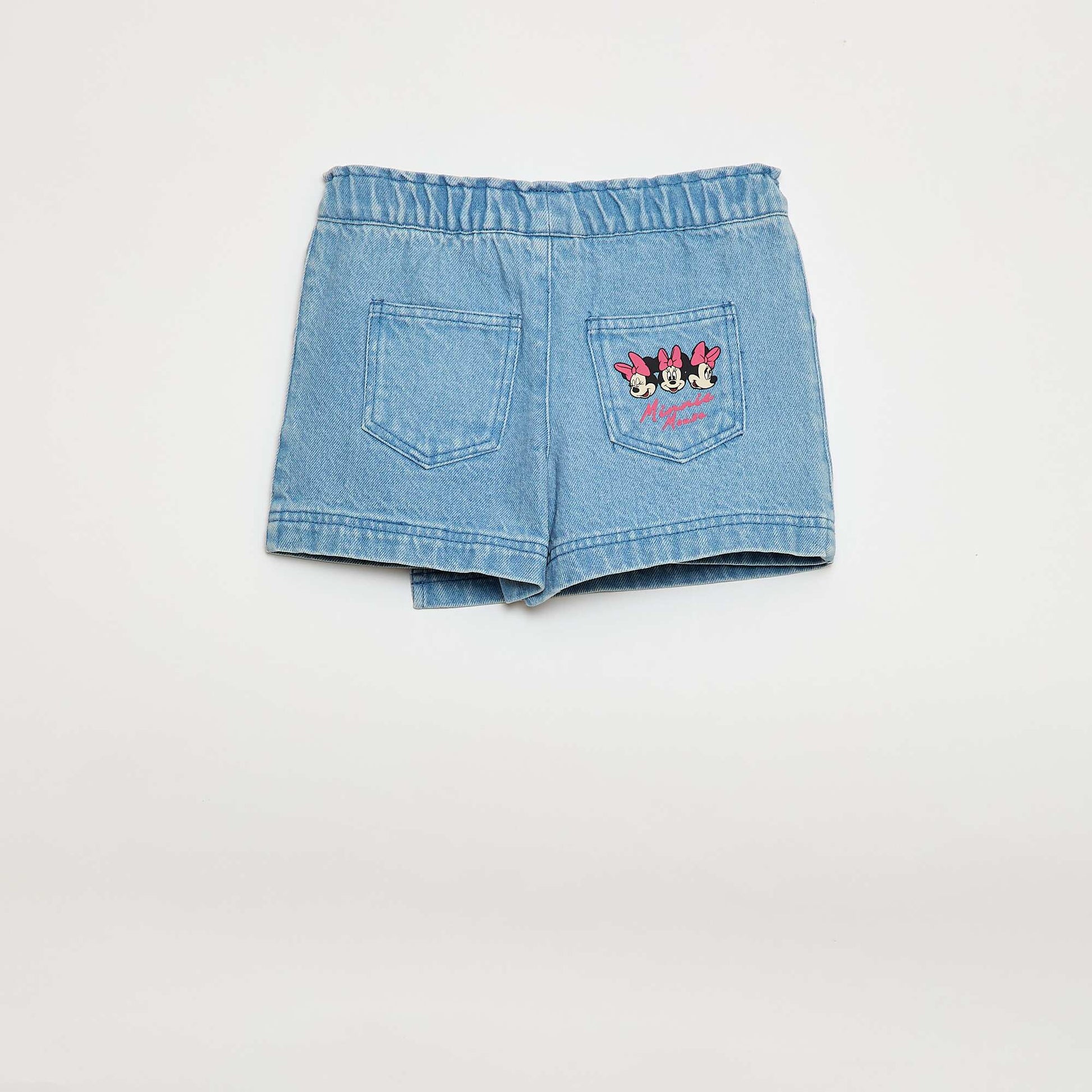 Jupe-short en jean 'Minnie' 'Disney' BLEU