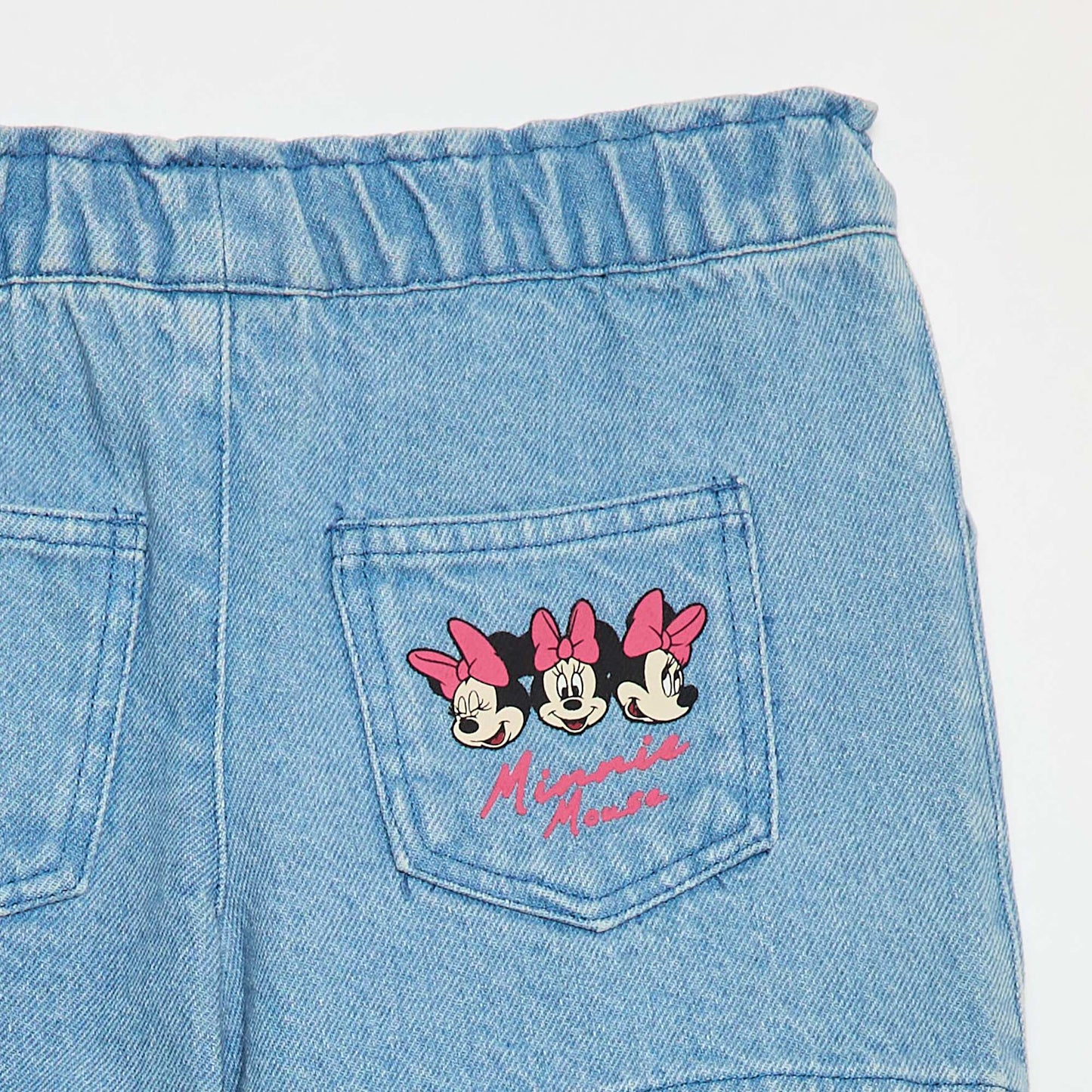 Jupe-short en jean 'Minnie' 'Disney' BLEU