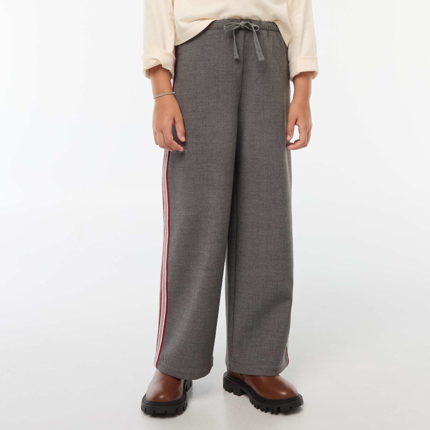 Pantalon style jogging GRIS