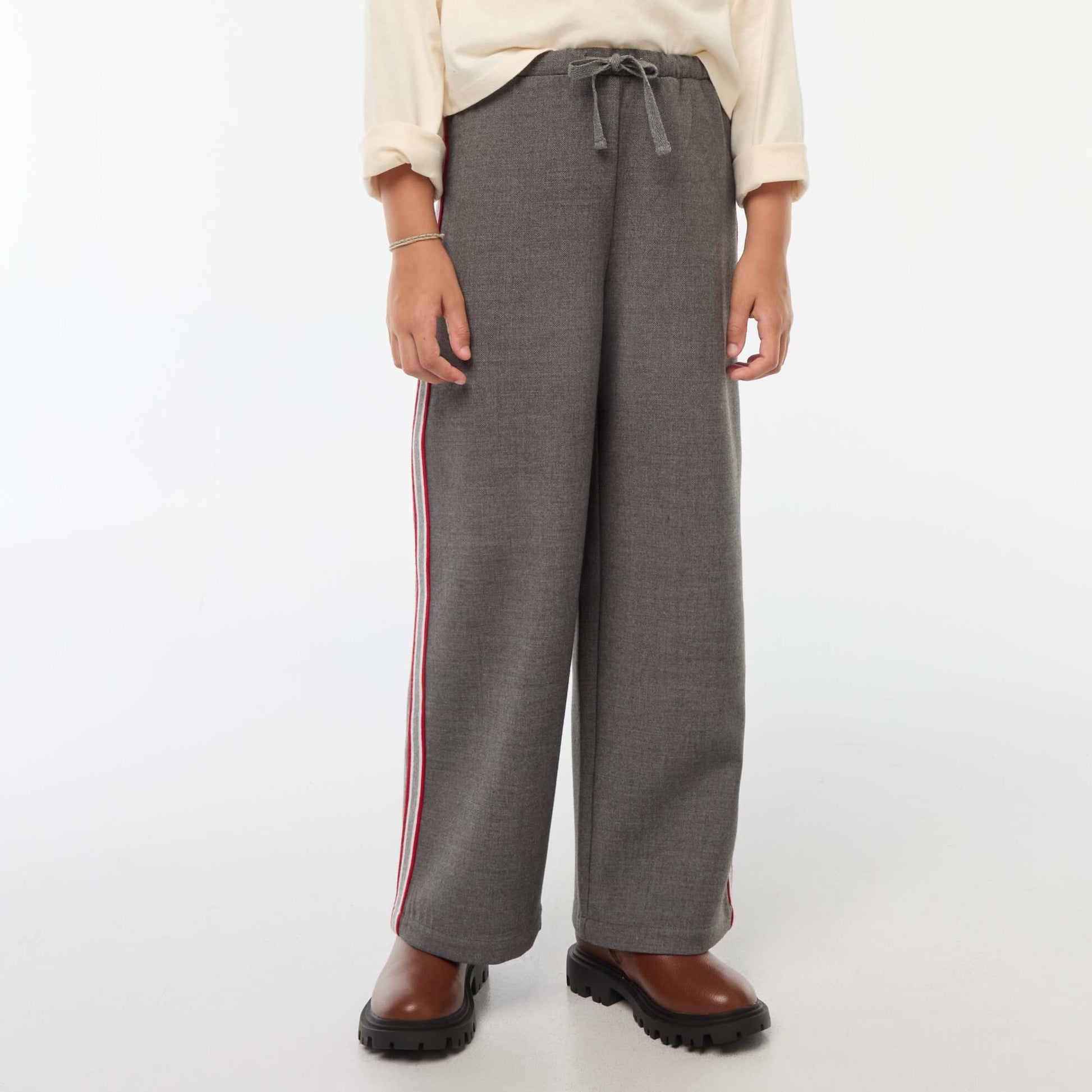 Pantalon style jogging GRIS