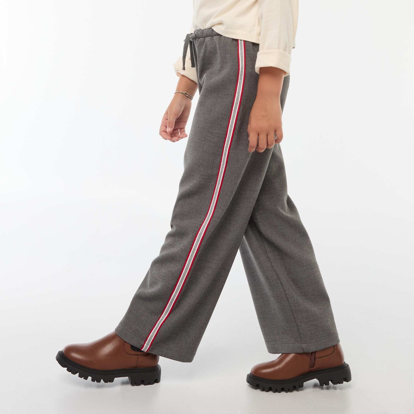 Pantalon style jogging GRIS