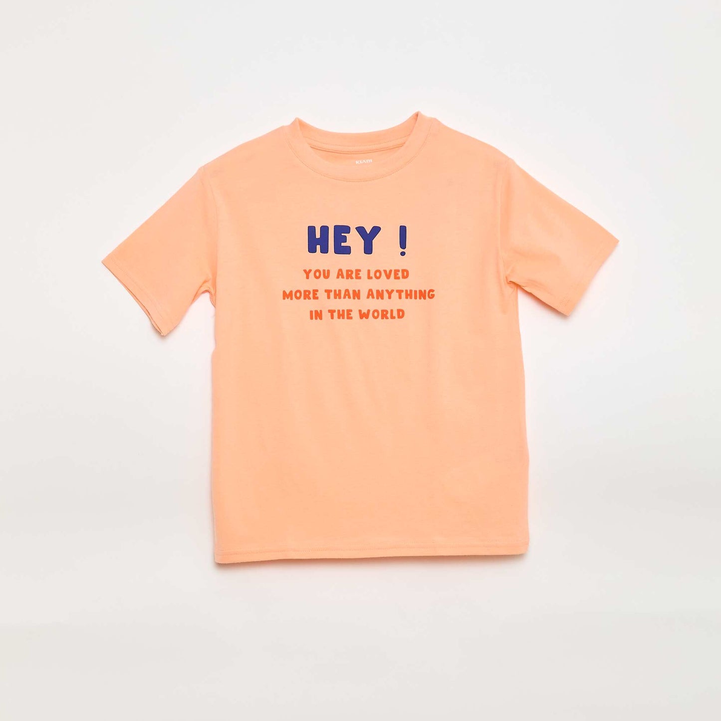 T-shirt à manches courtes imprimé ORANGE