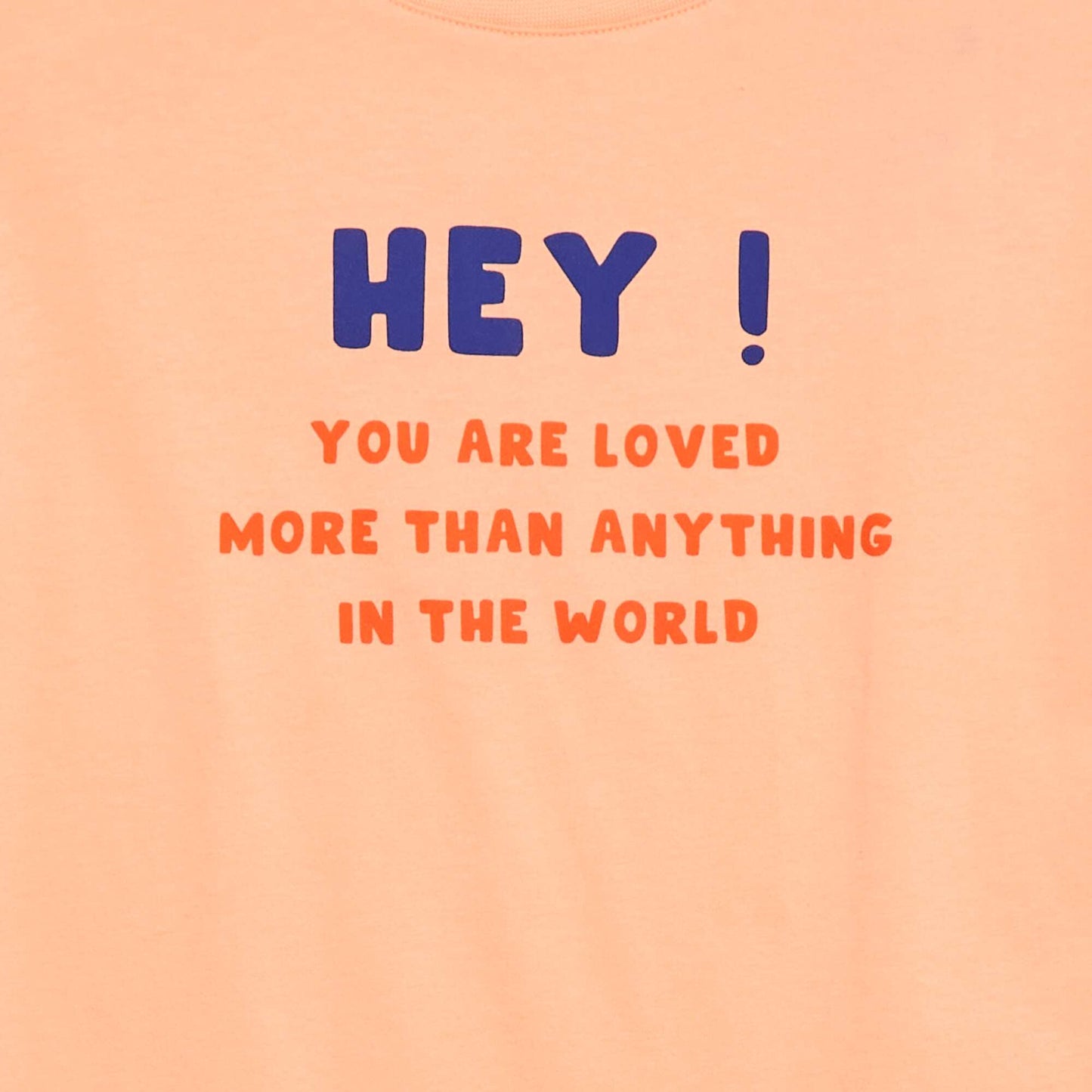 T-shirt à manches courtes imprimé ORANGE