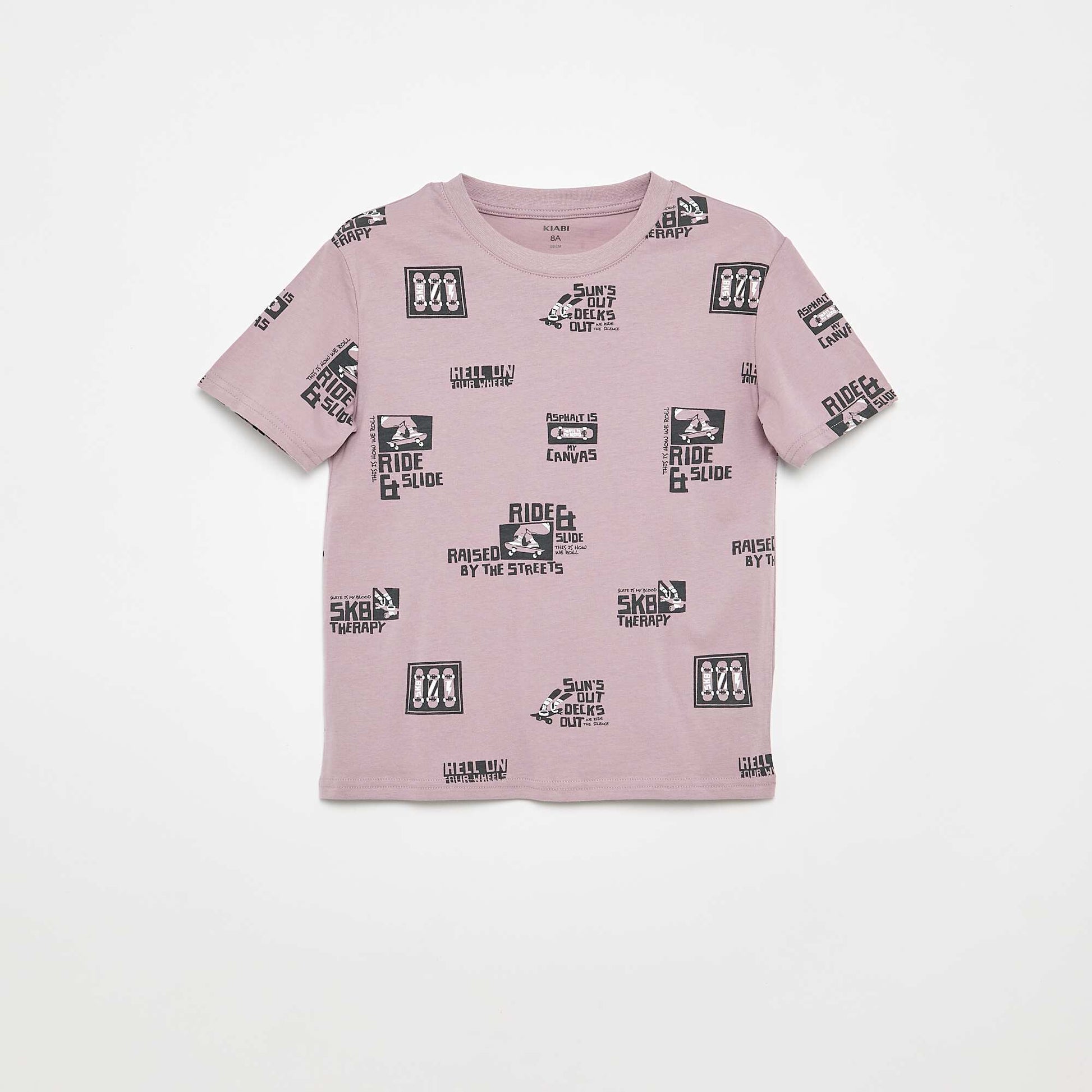 Lot de 3 t-shirts en coton GRIS
