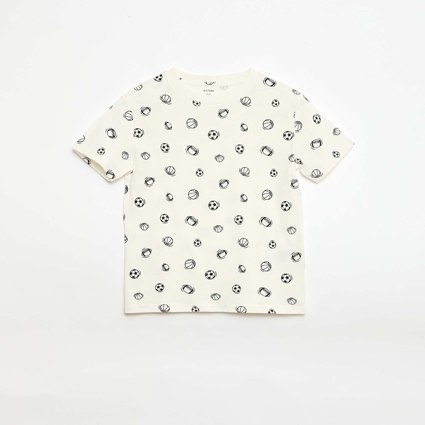 Lot de 3 t-shirts en coton BLEU