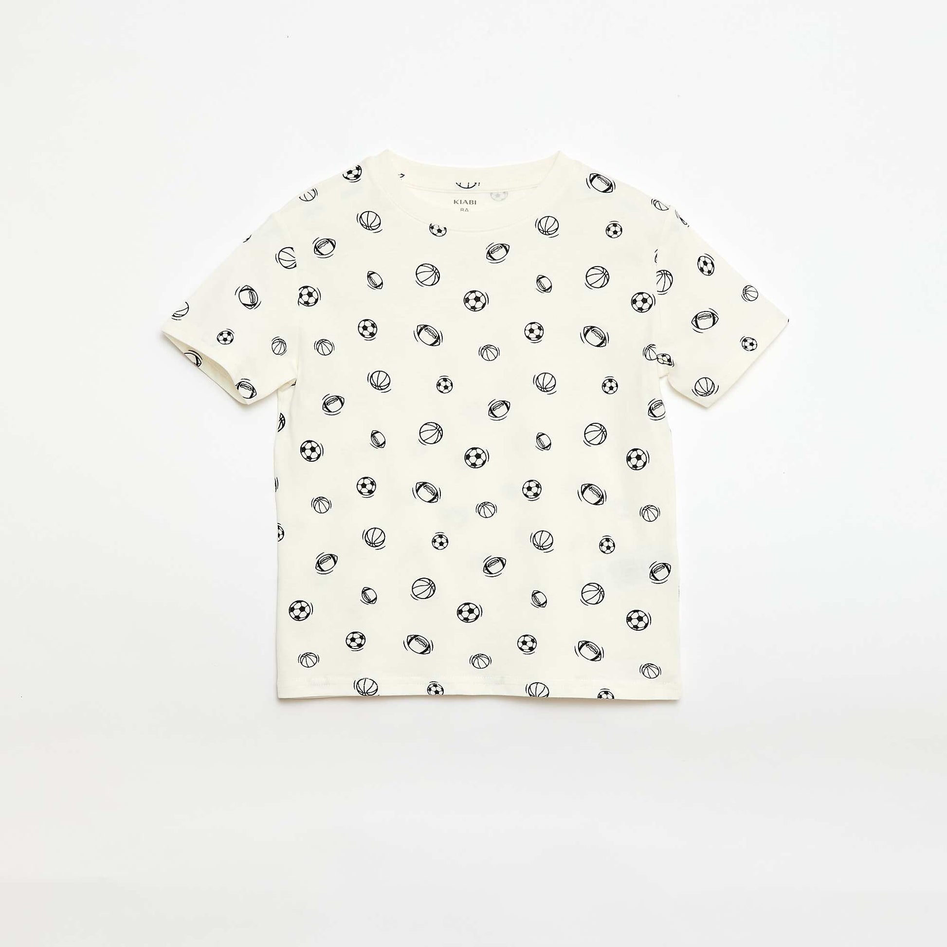Lot de 3 t-shirts en coton BLEU