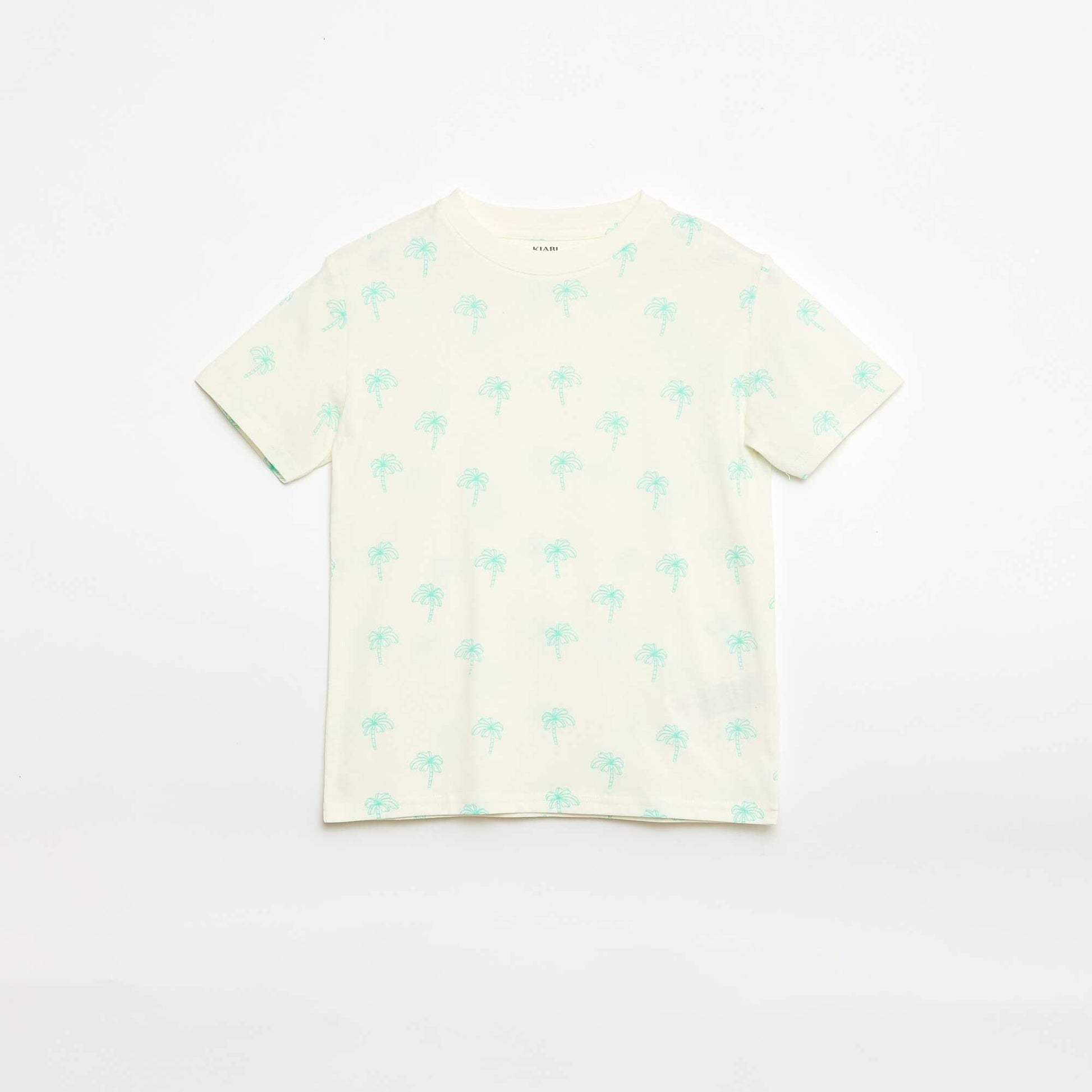Lot de 3 t-shirts en coton BLEU