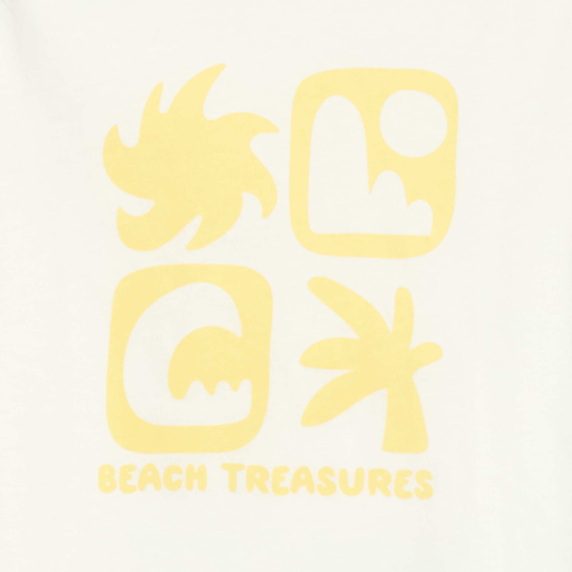 T-shirt imprimé à message BLANC
