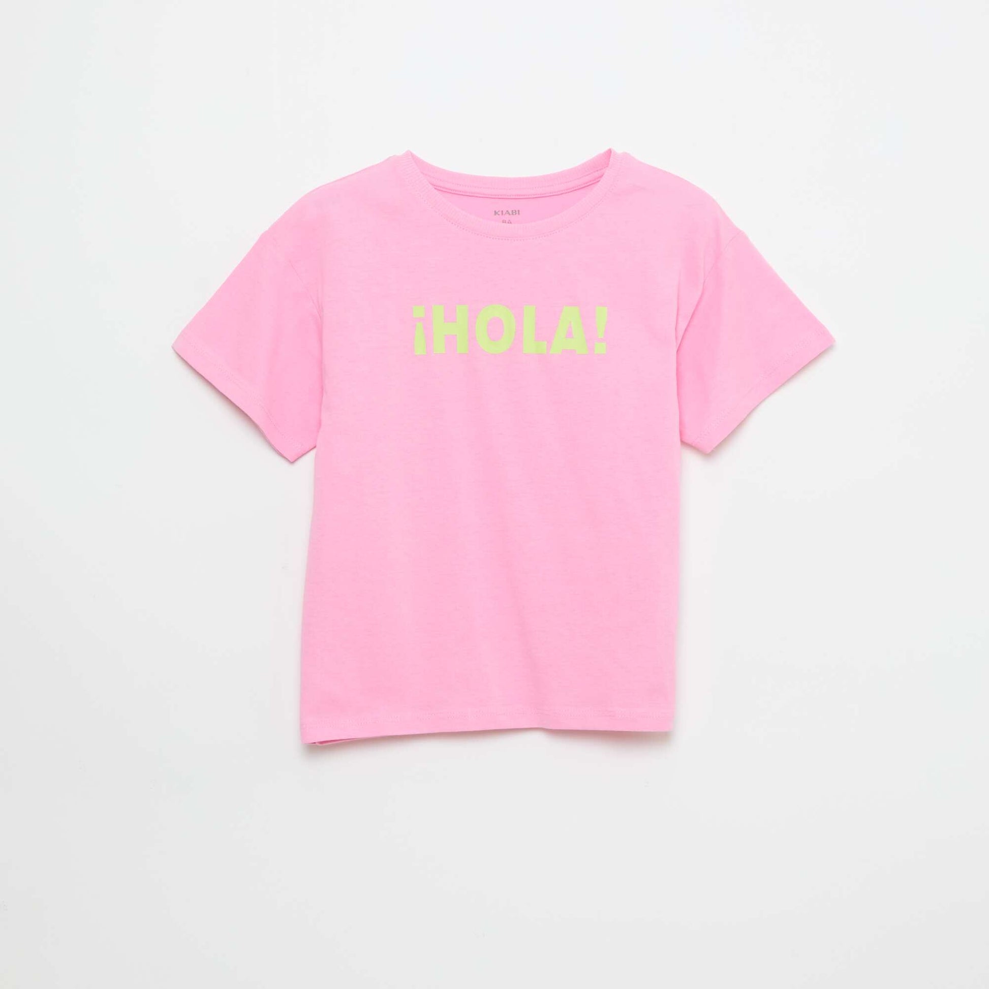 T-shirt imprimé fantaisie ROSE