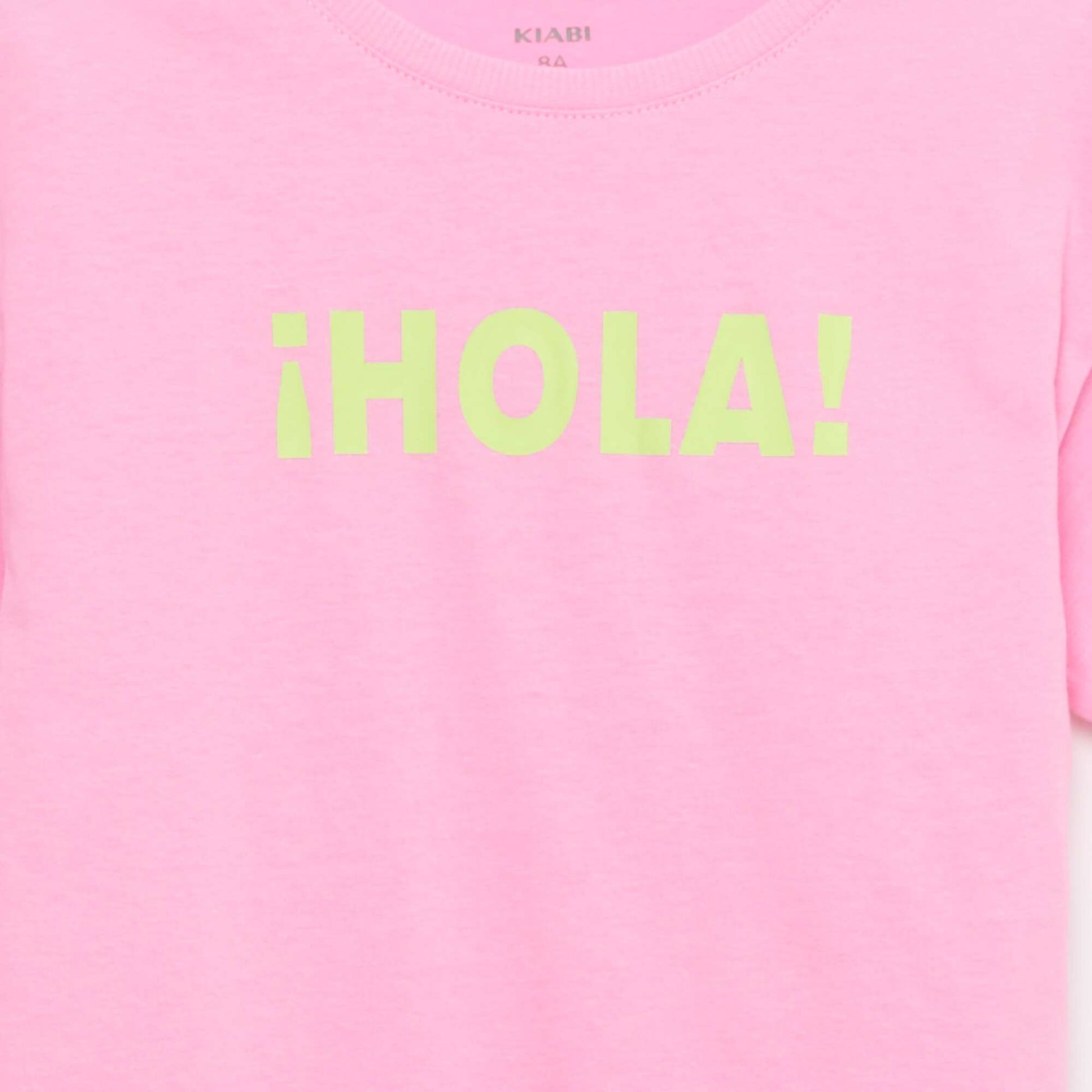 T-shirt imprimé fantaisie ROSE