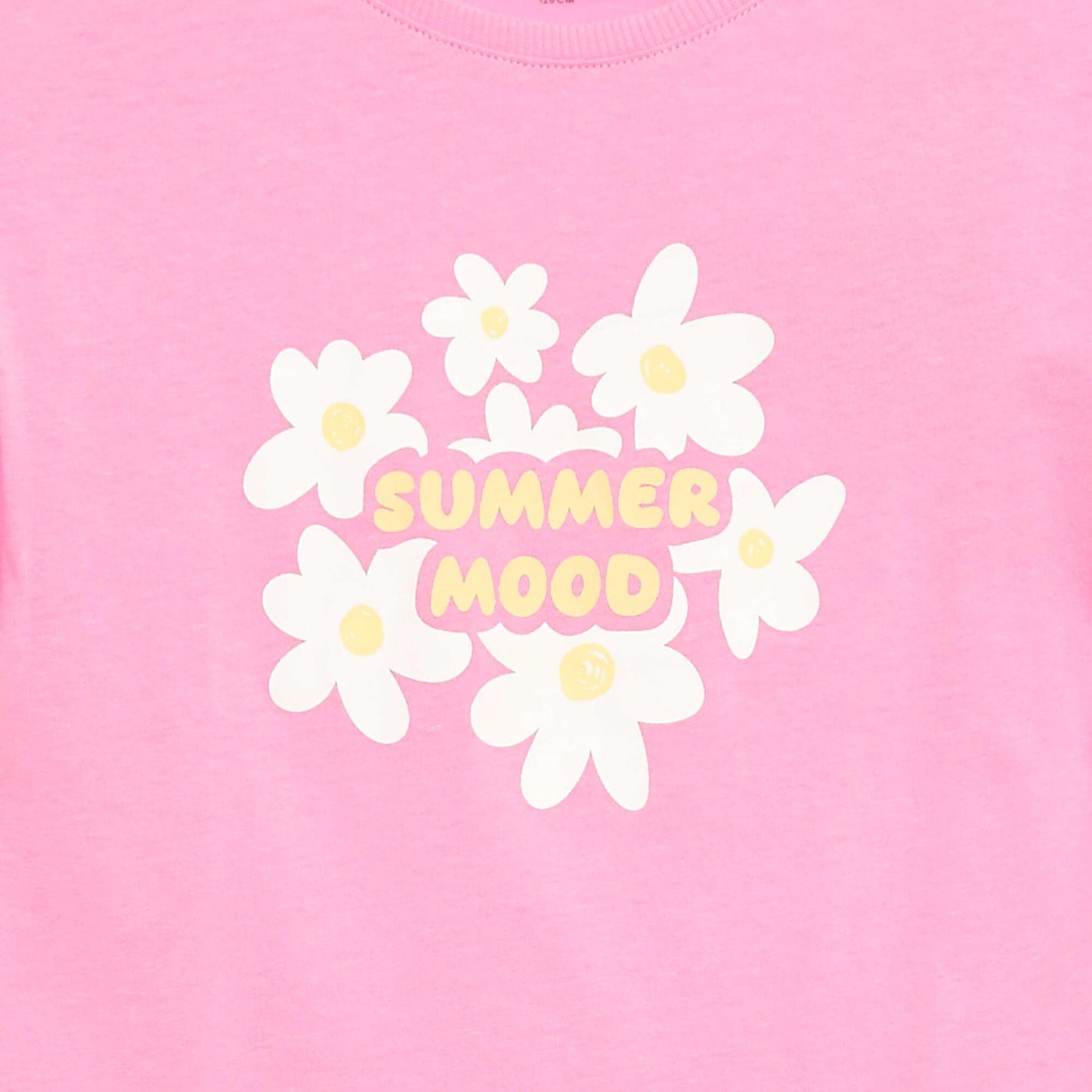 T-shirt imprimé fantaisie ROSE