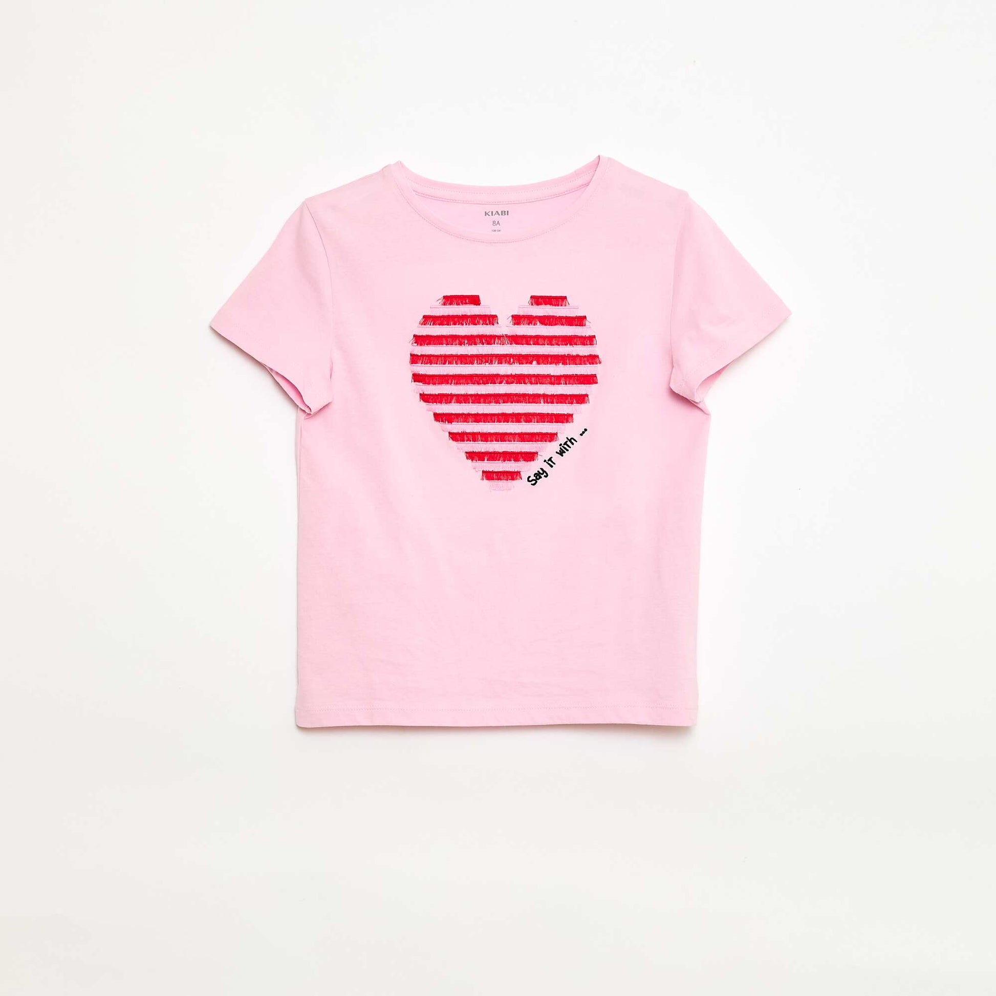 T-shirt à manches courtes avec animation ROSE