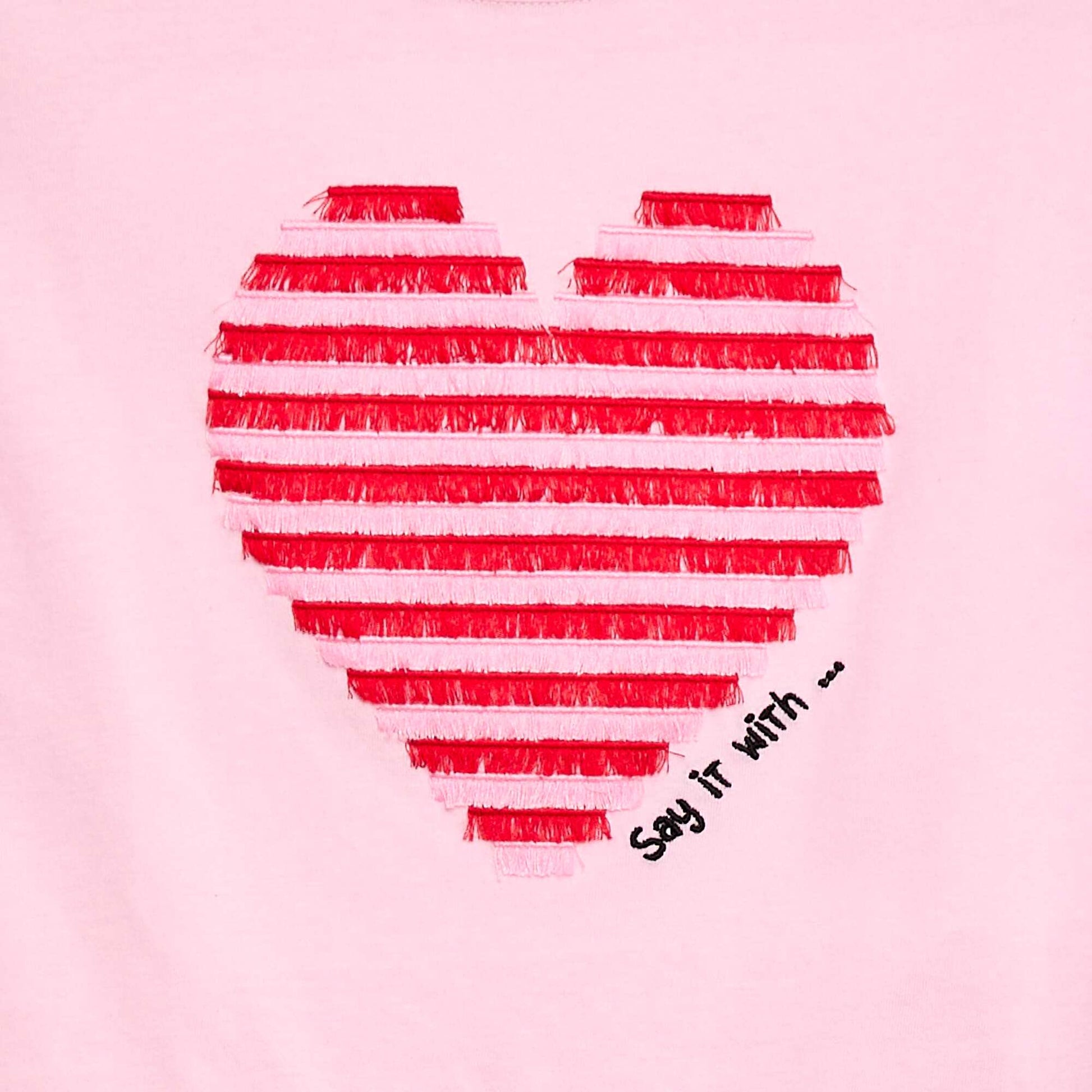 T-shirt à manches courtes avec animation ROSE