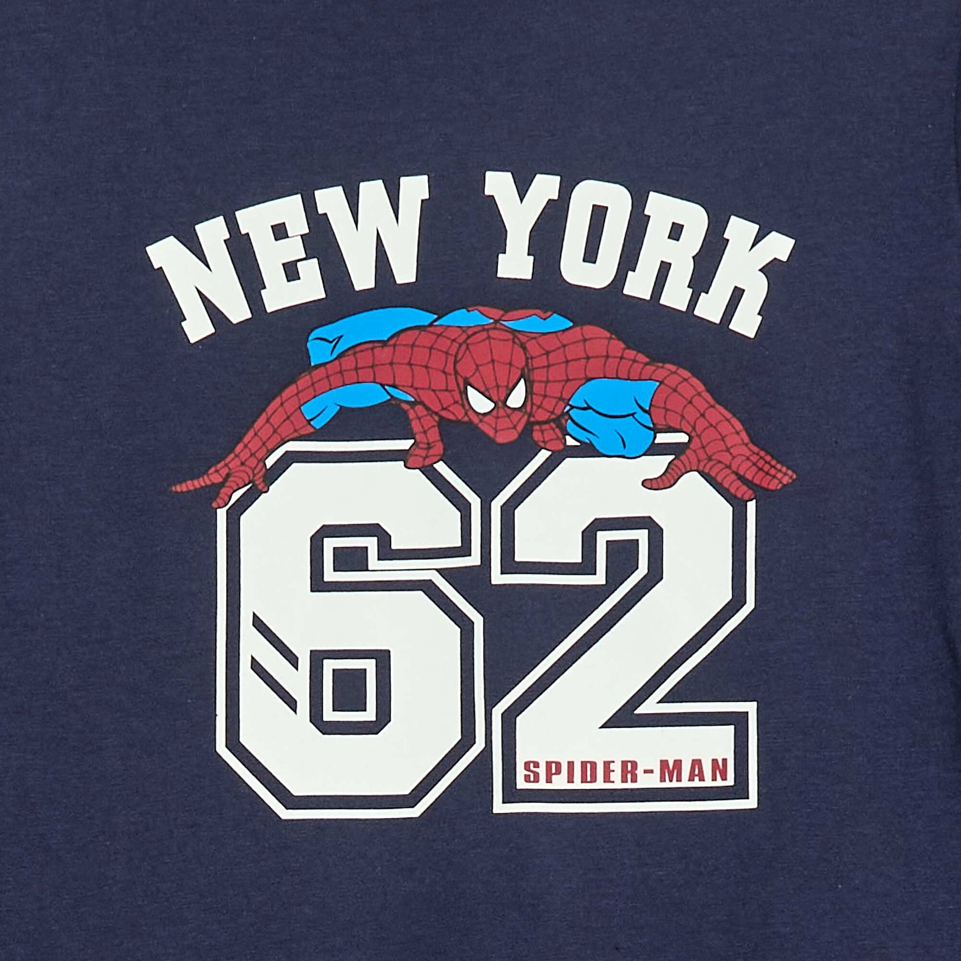 Ensemble pyjama long 'Spider-Man' 'Marvel' - 2 pièces BLEU