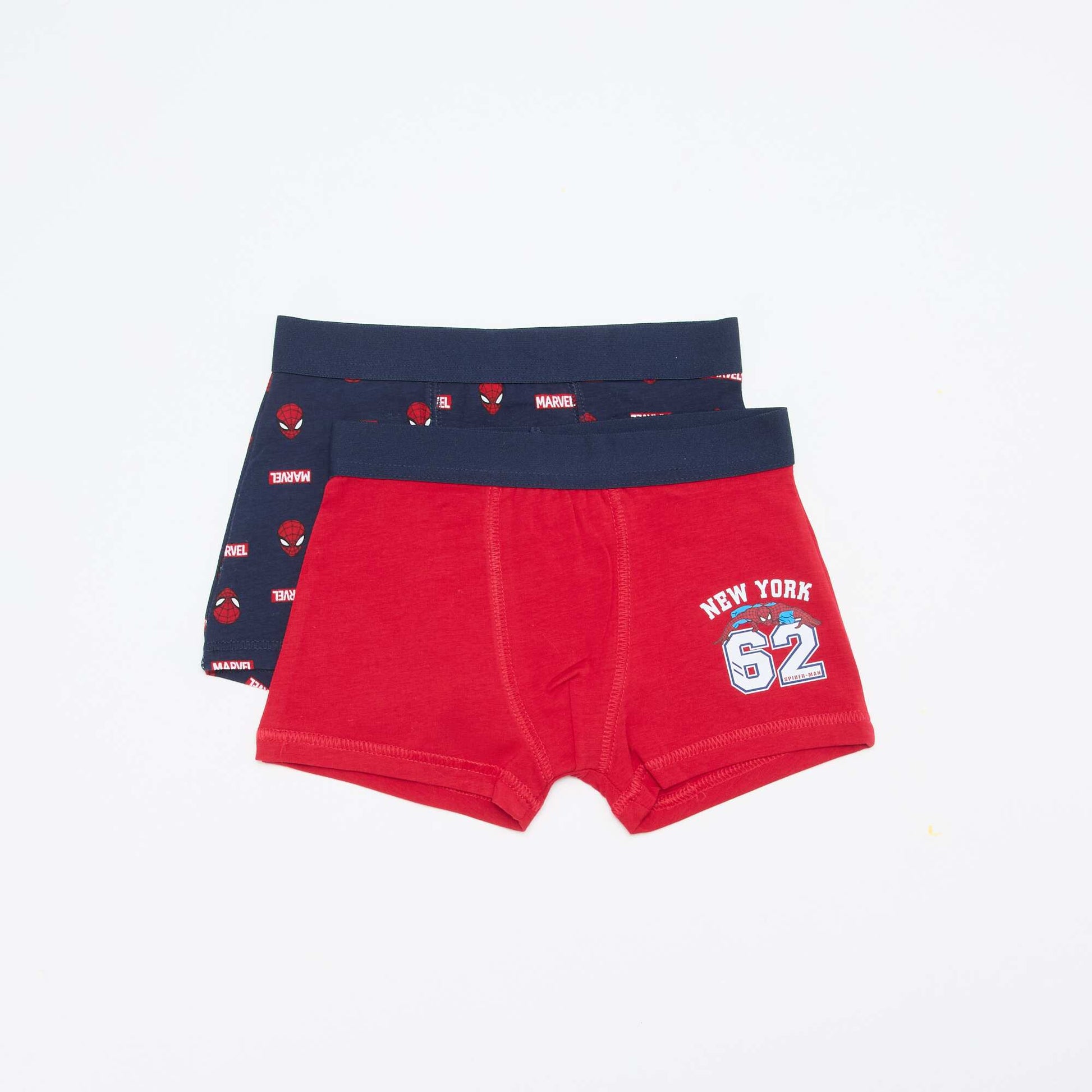 Lot de 2 boxers 'Spider-man' BLEU