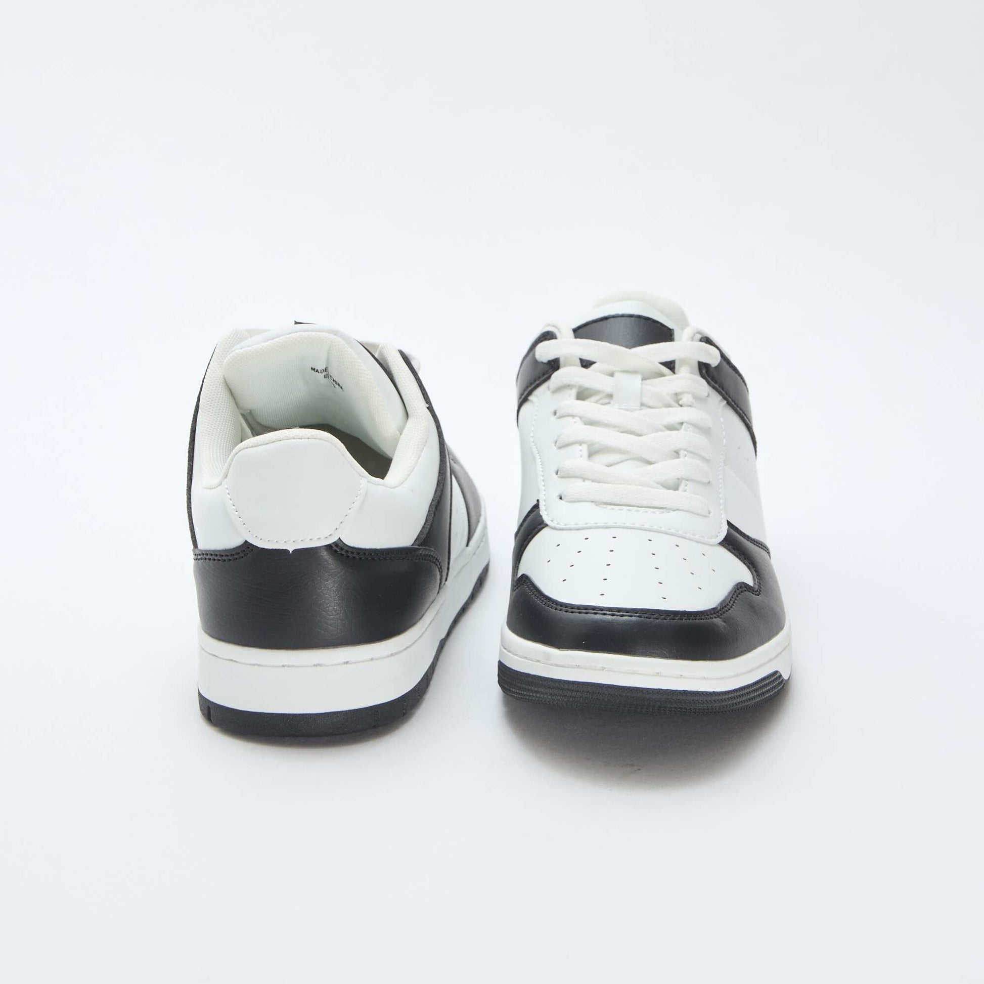 Baskets basses bicolores NOIR