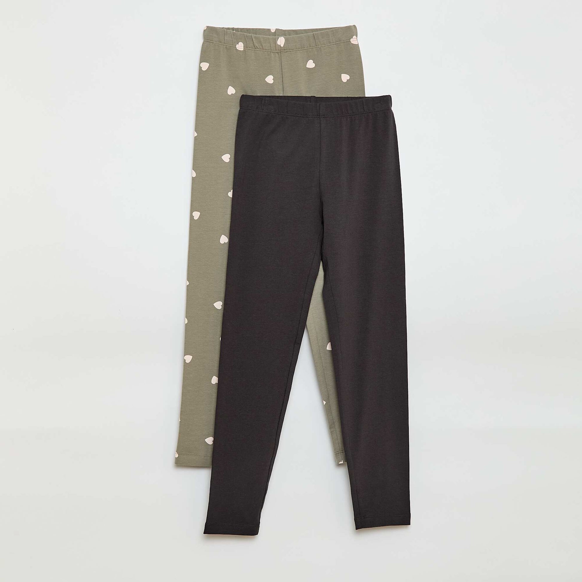 Lot de 2 Leggings longs VERT