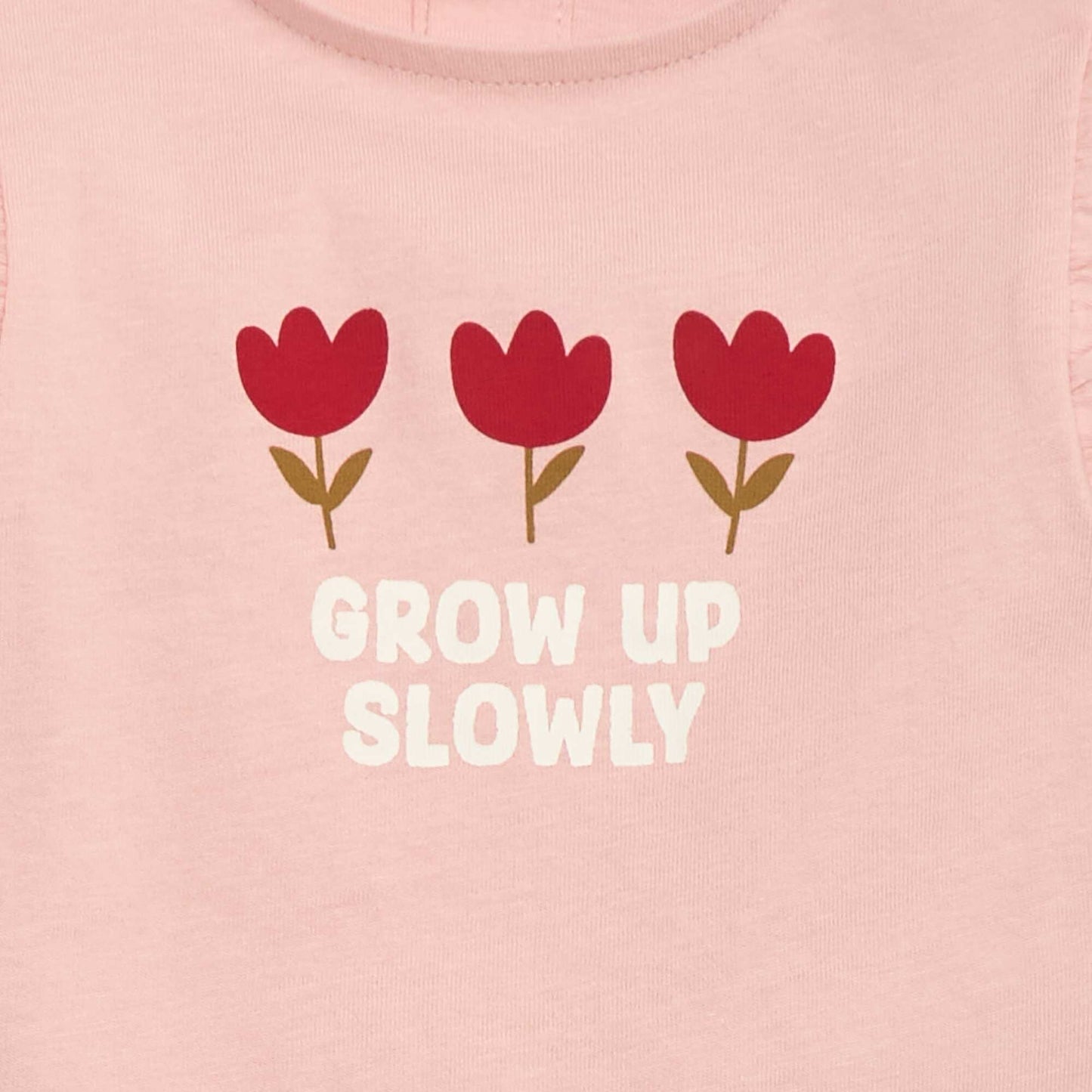 Tee-shirt imprimé à message ROSE