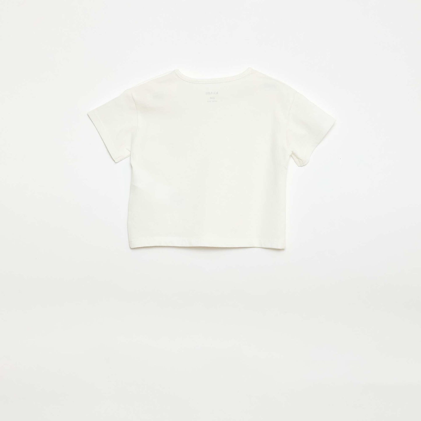 T-shirt avec poche fantaisie BLANC
