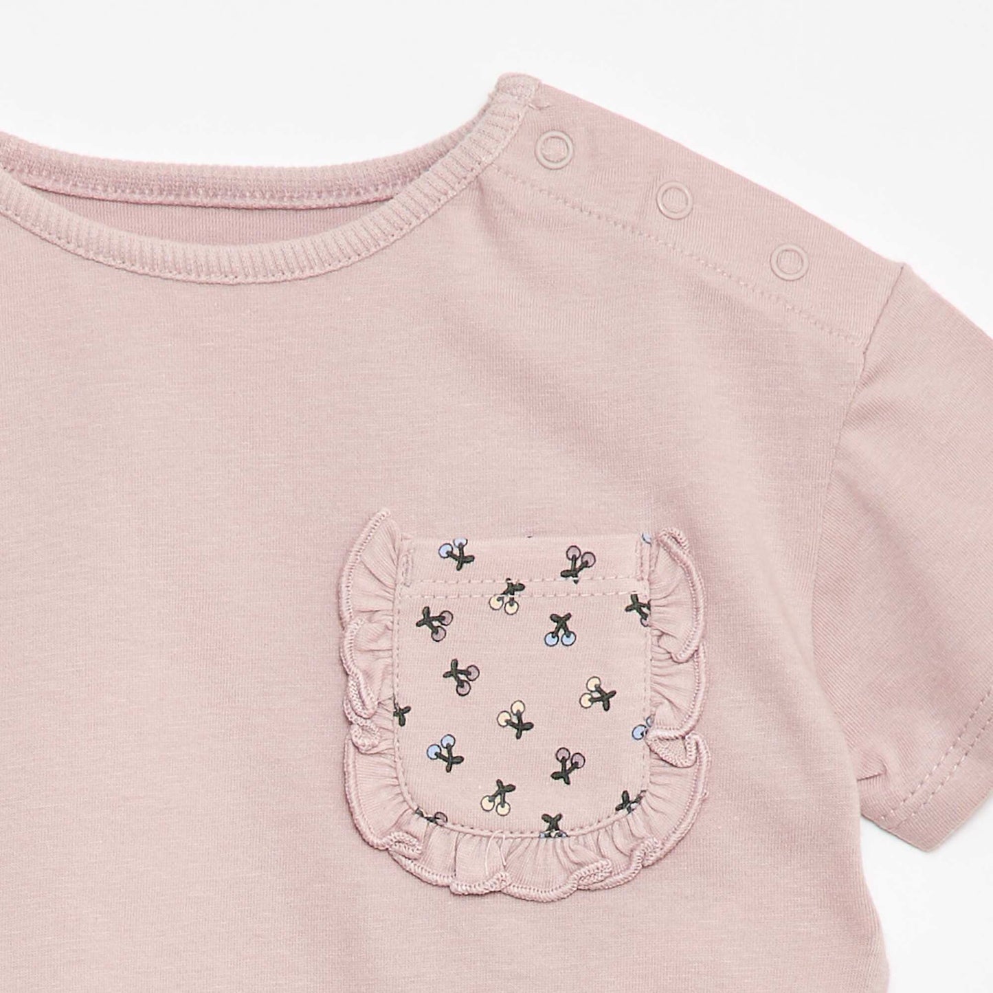 T-shirt avec poche fantaisie VIOLET