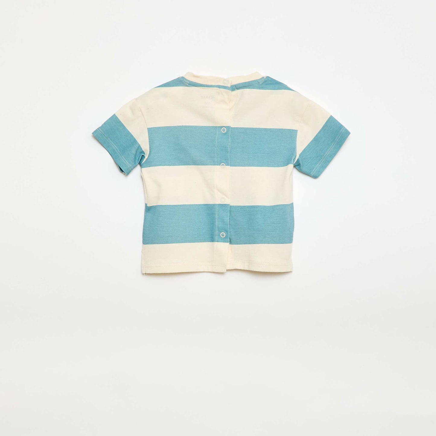 T-shirt animé maille bouclette BLEU