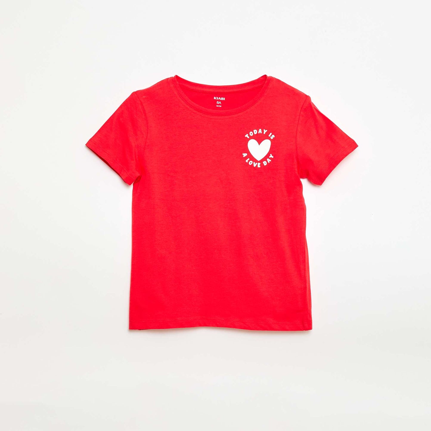 Lot de 3 t-shirts à manches courtes ROUGE