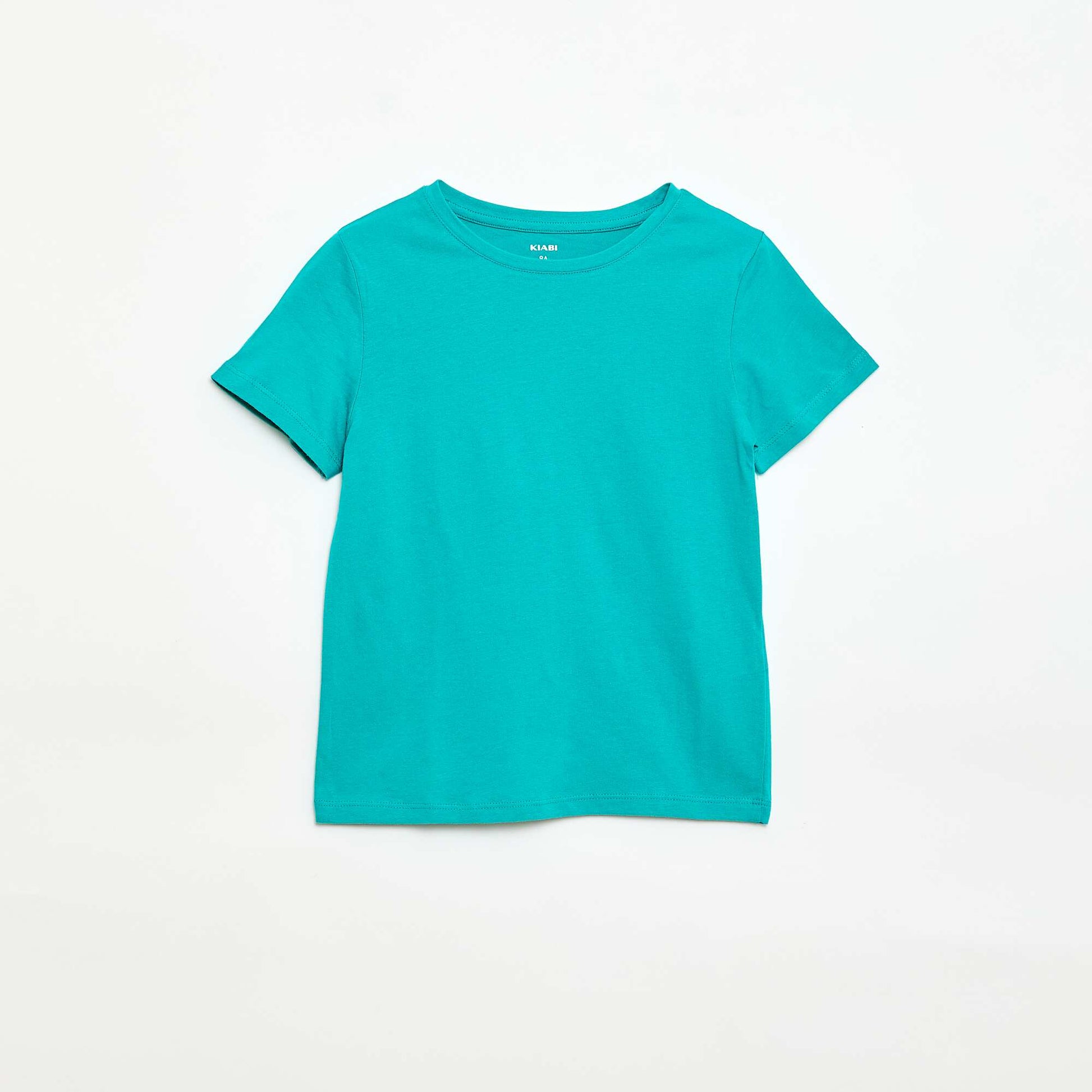T-shirt en maille jersey à manches longues VERT