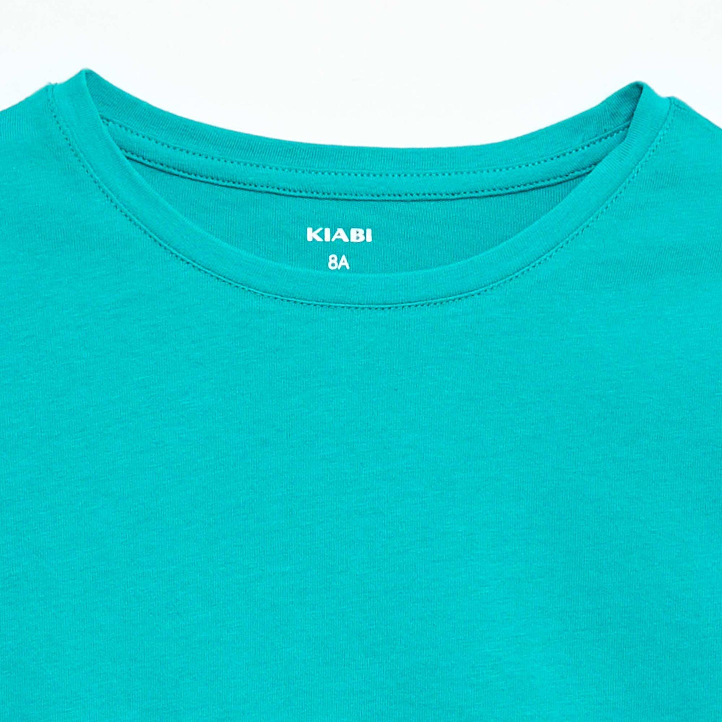 T-shirt en maille jersey à manches longues VERT