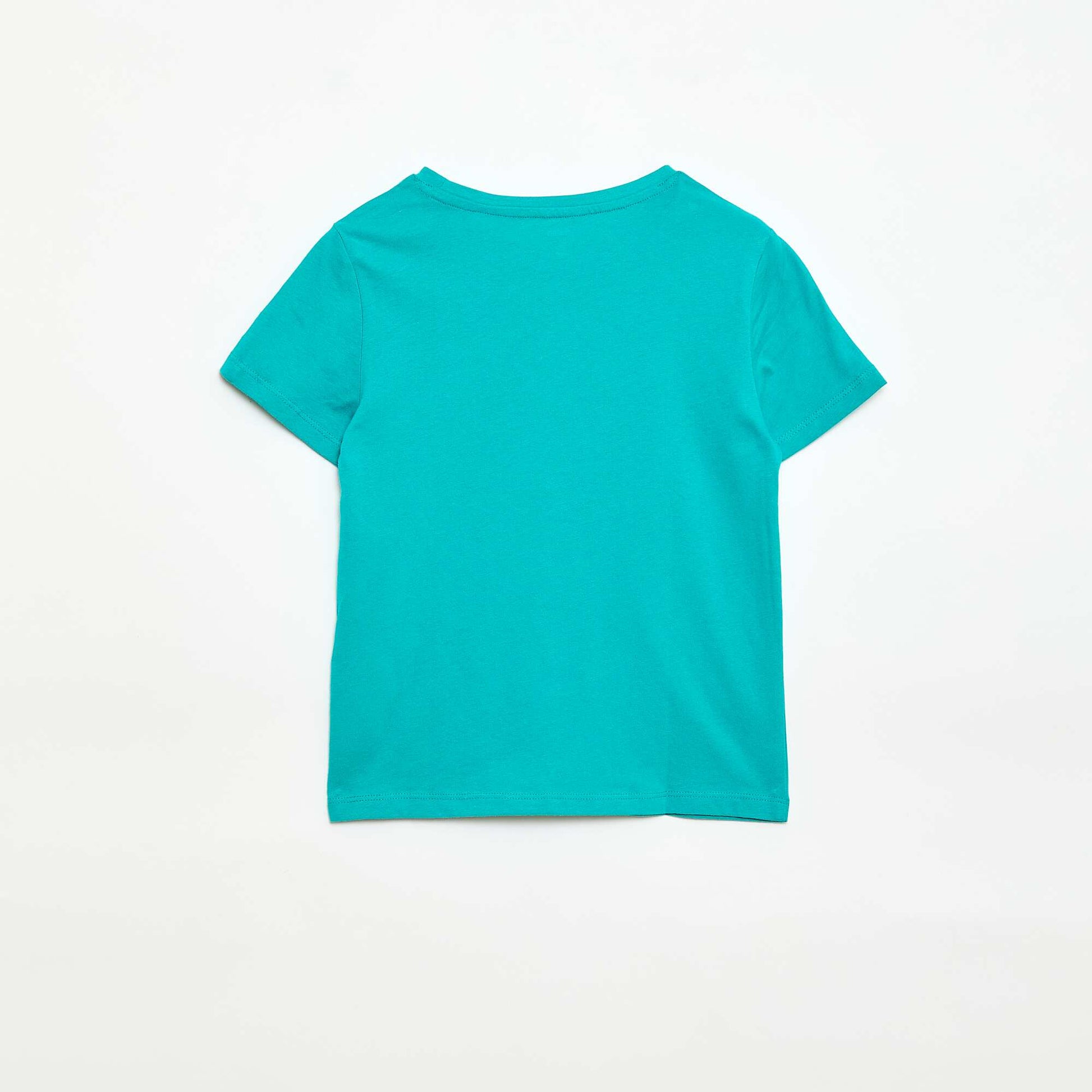 T-shirt en maille jersey à manches longues VERT