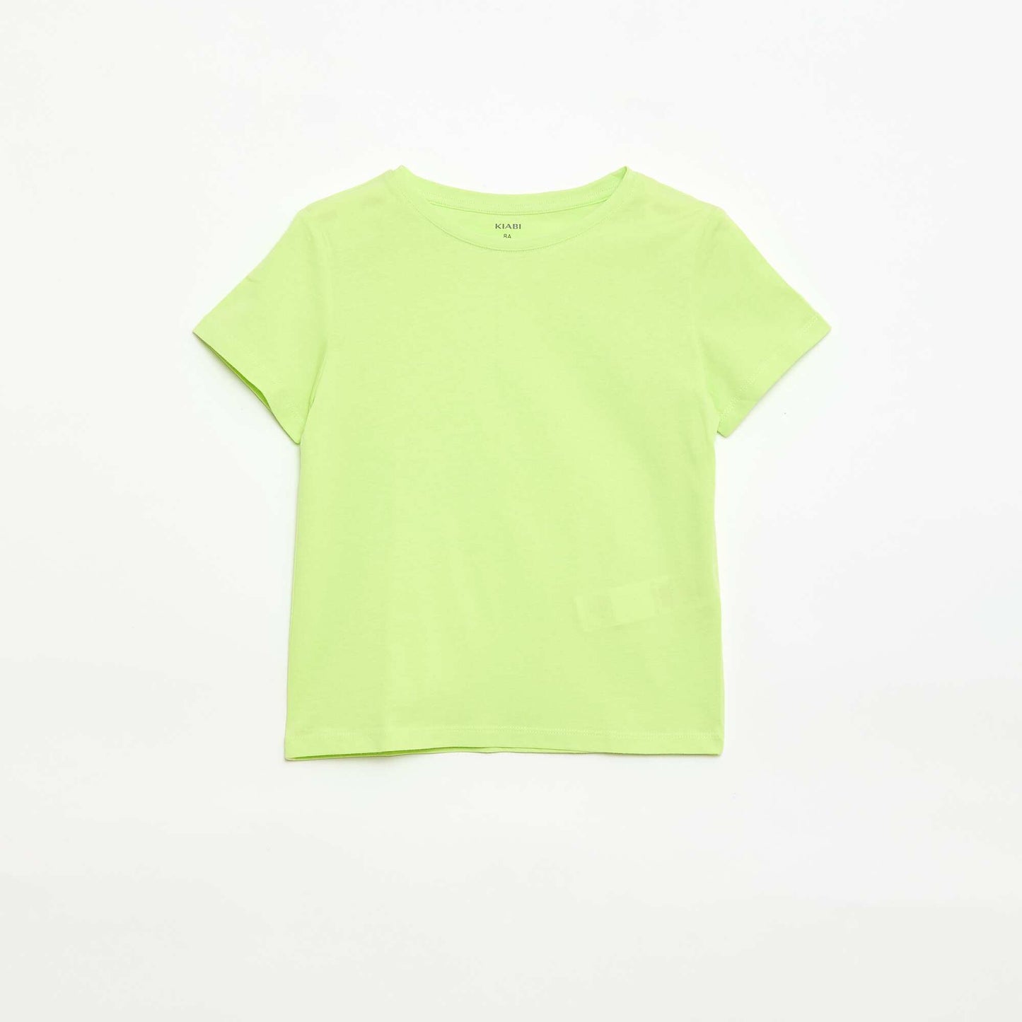 T-shirt en maille jersey à manches longues VERT