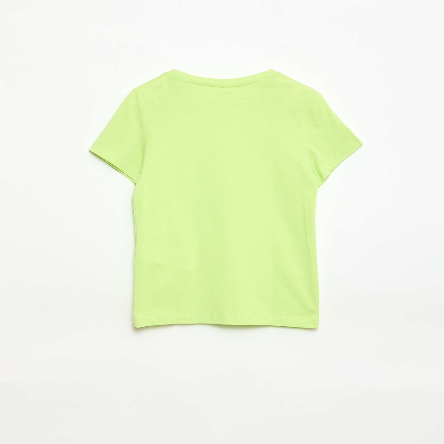 T-shirt en maille jersey à manches longues VERT