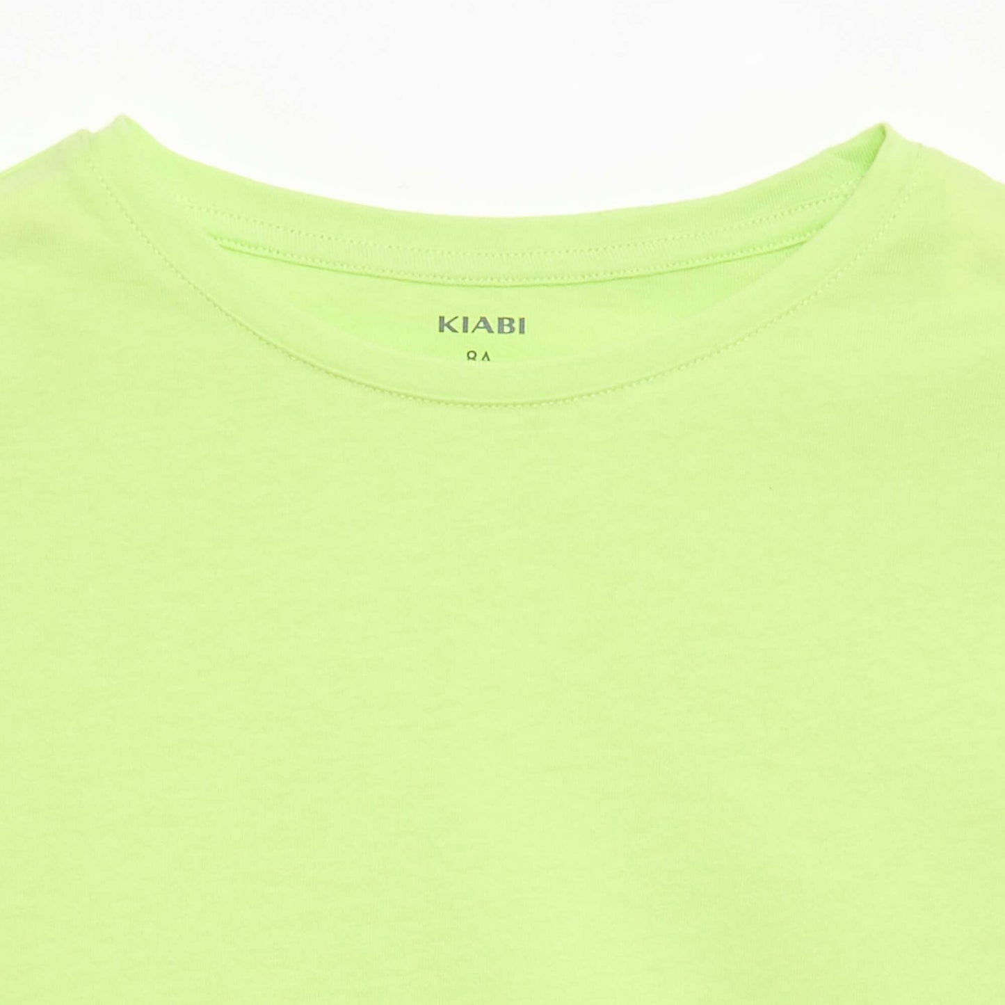 T-shirt en maille jersey à manches longues VERT