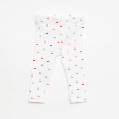 Legging long imprimé BLANC