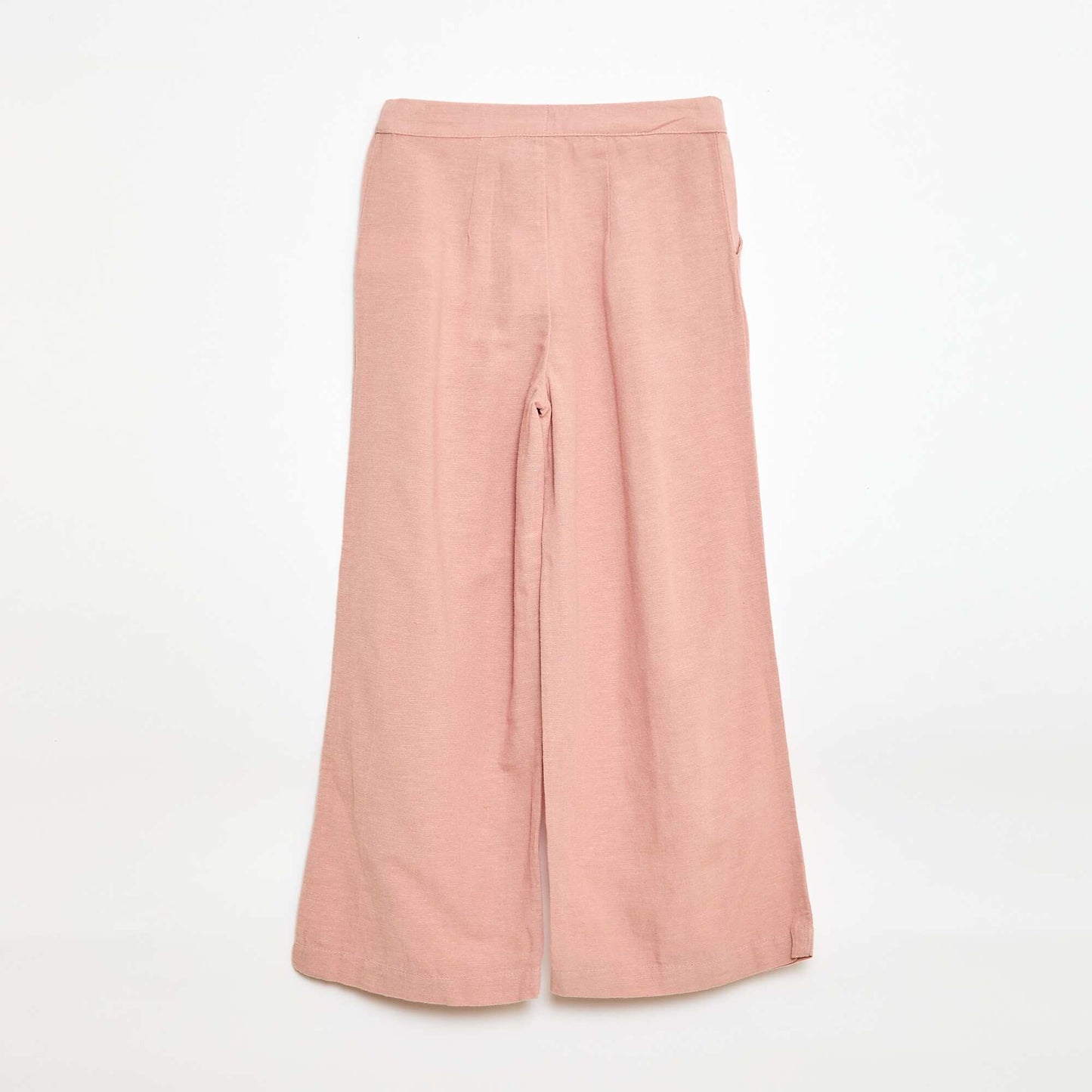 Pantalon large en lin mélangé ROSE
