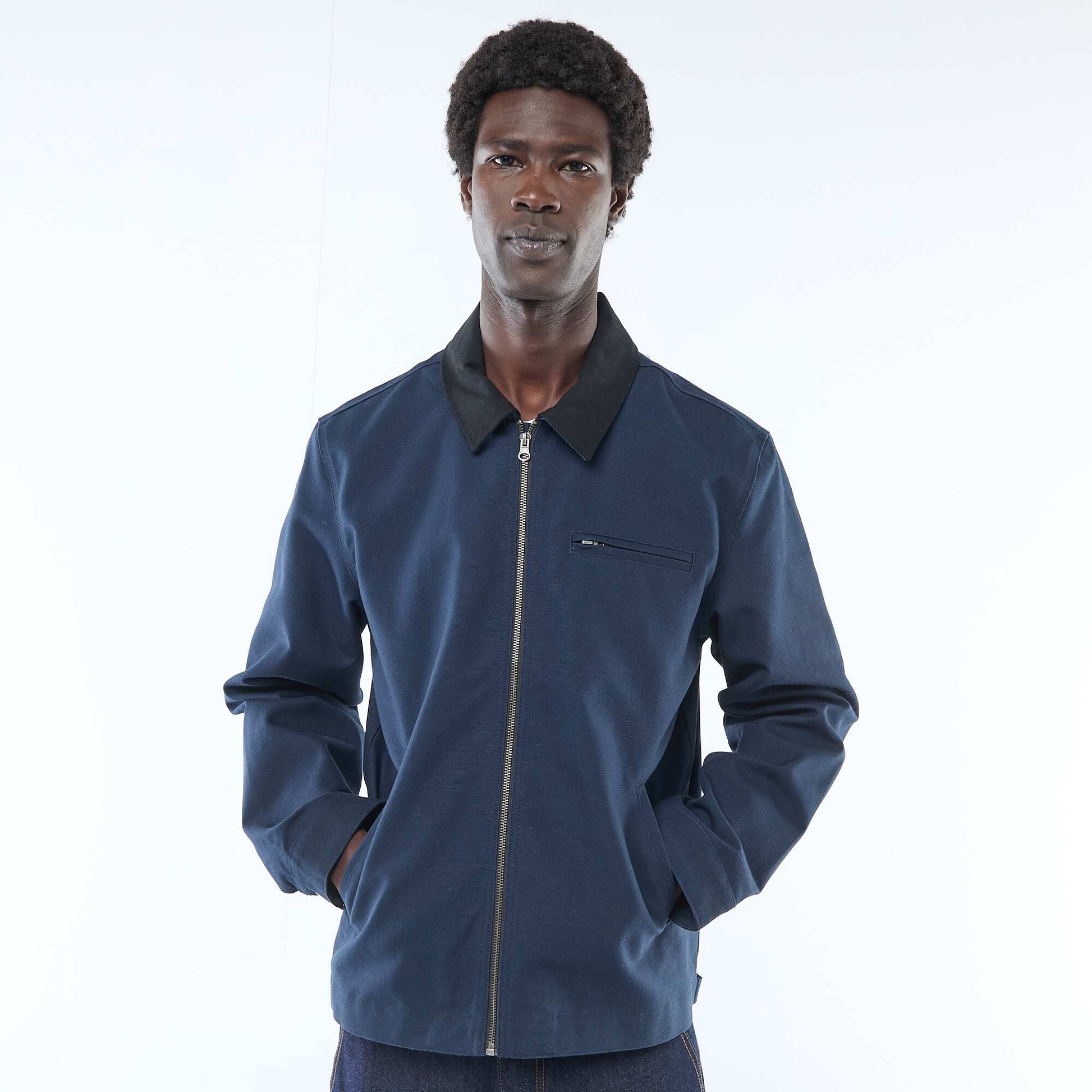 Blouson style workwear BLEU