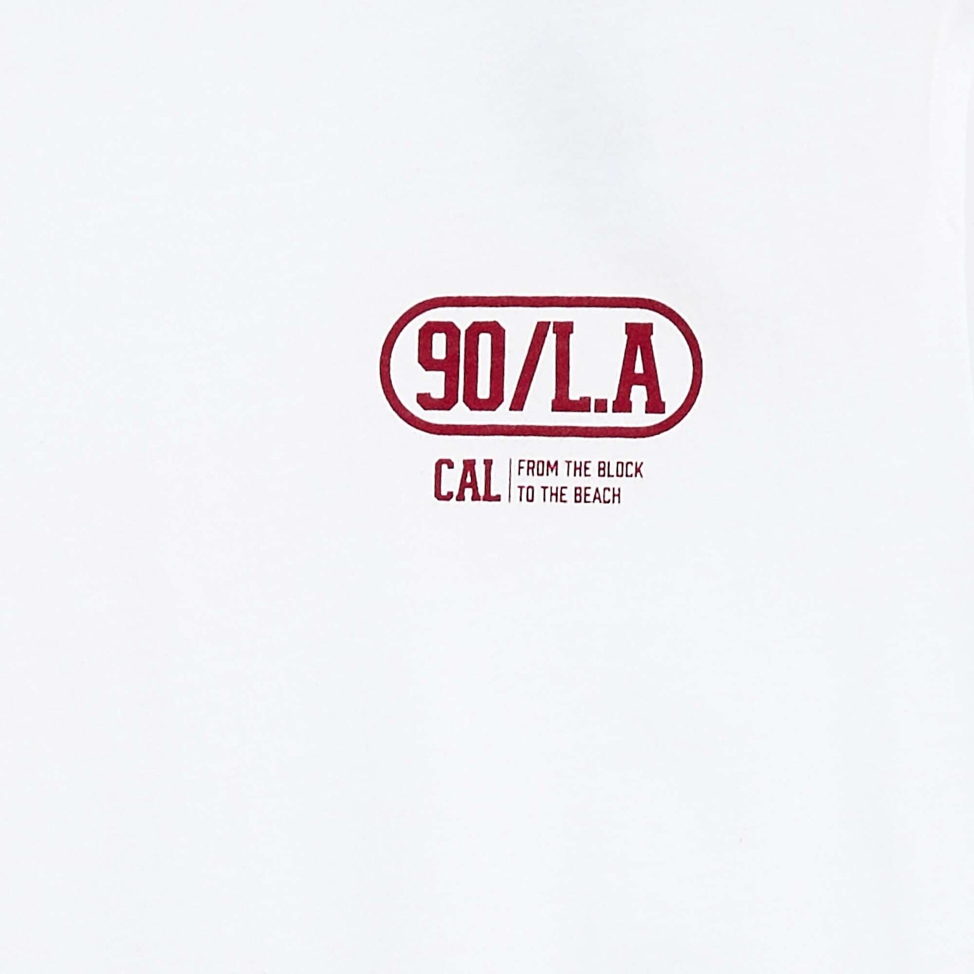 Tee-shirt imprimé à manches courtes BLANC