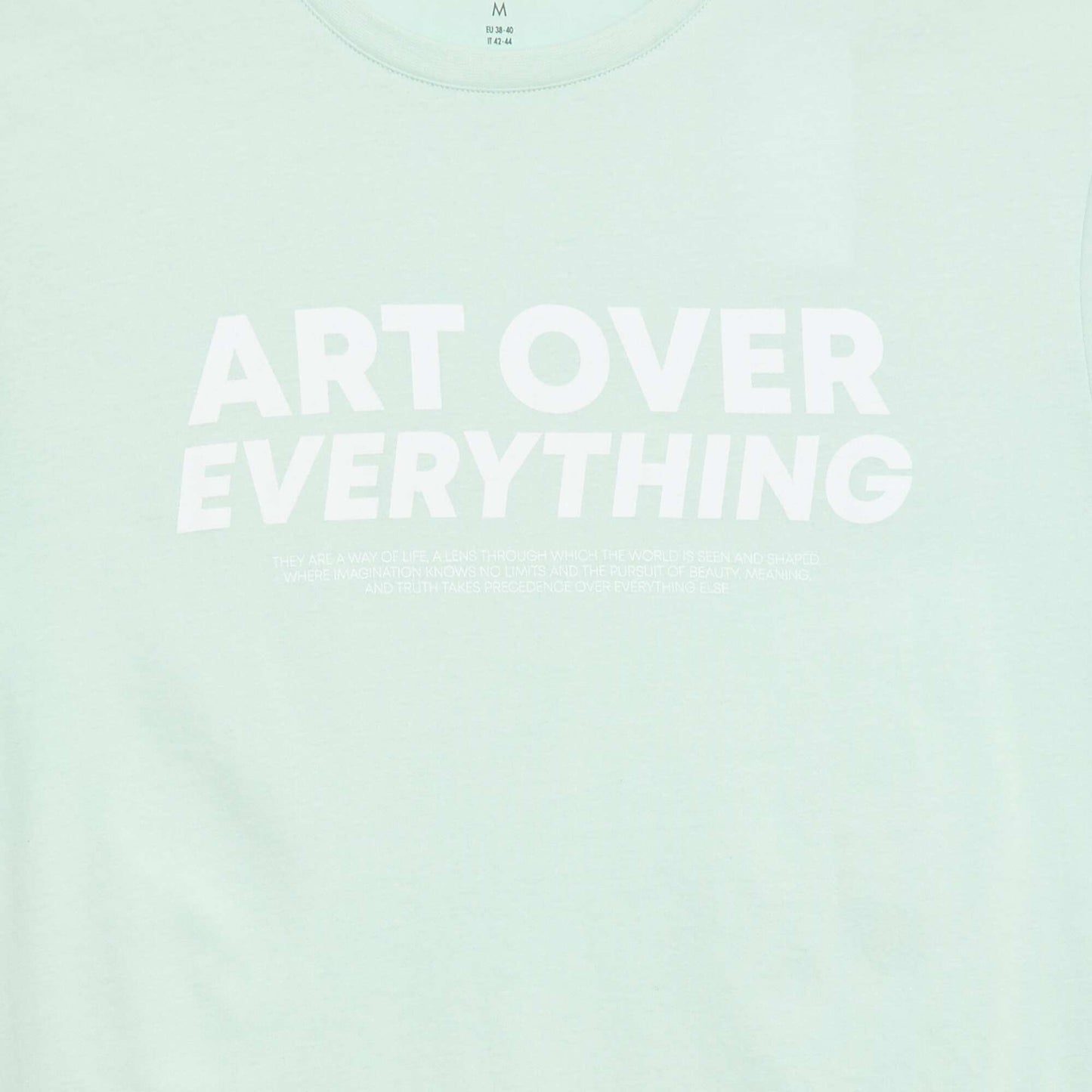 Tee-shirt imprimé à manches courtes VERT